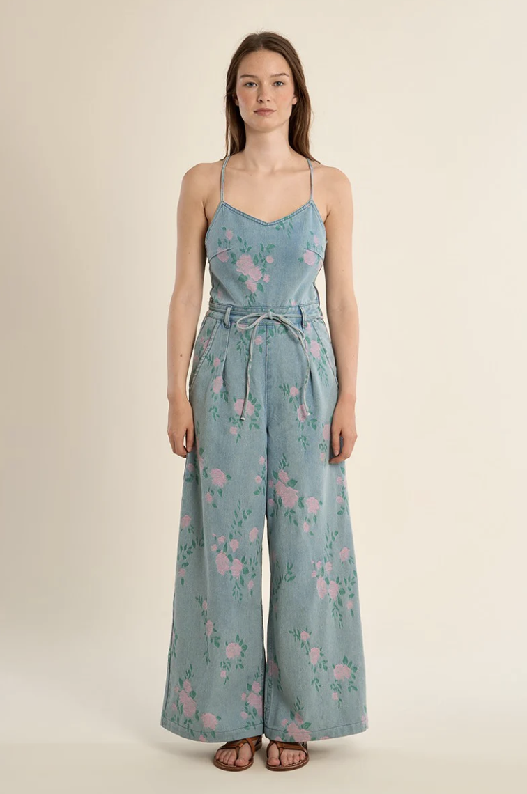 Floral Tide Jumpsuit