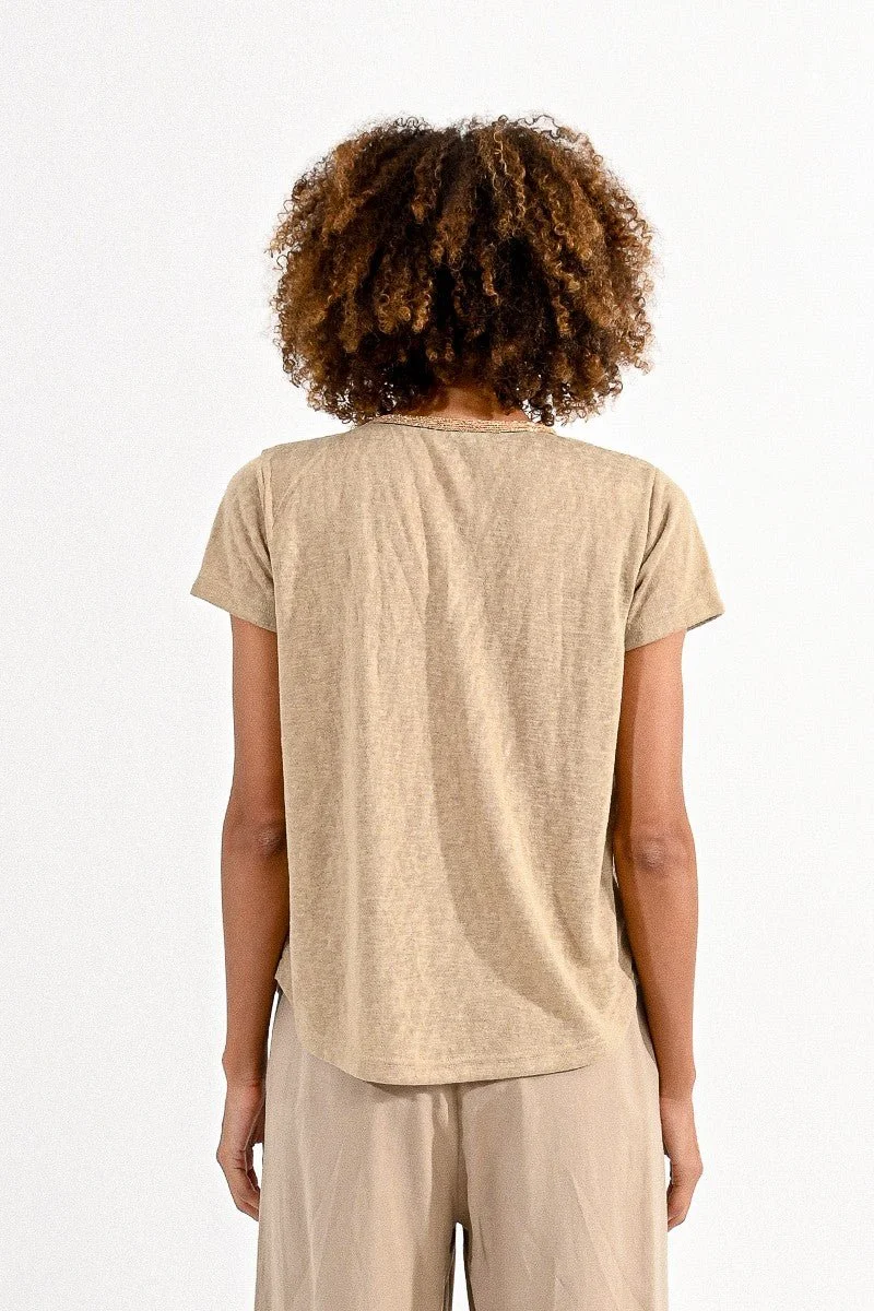 VNeck Flutter Tee — paper dolls ambler