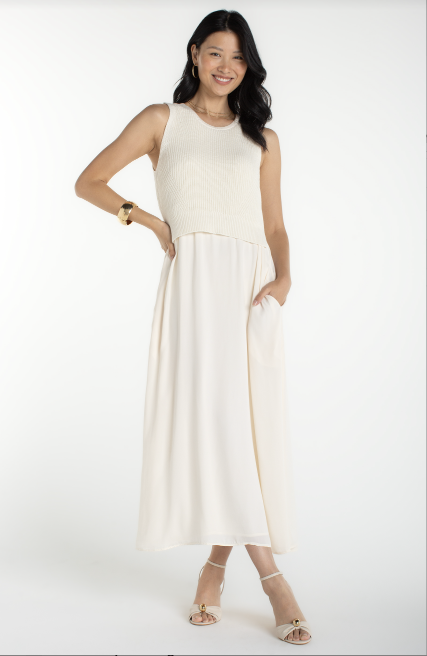 Liverpool Knit Balance Dress