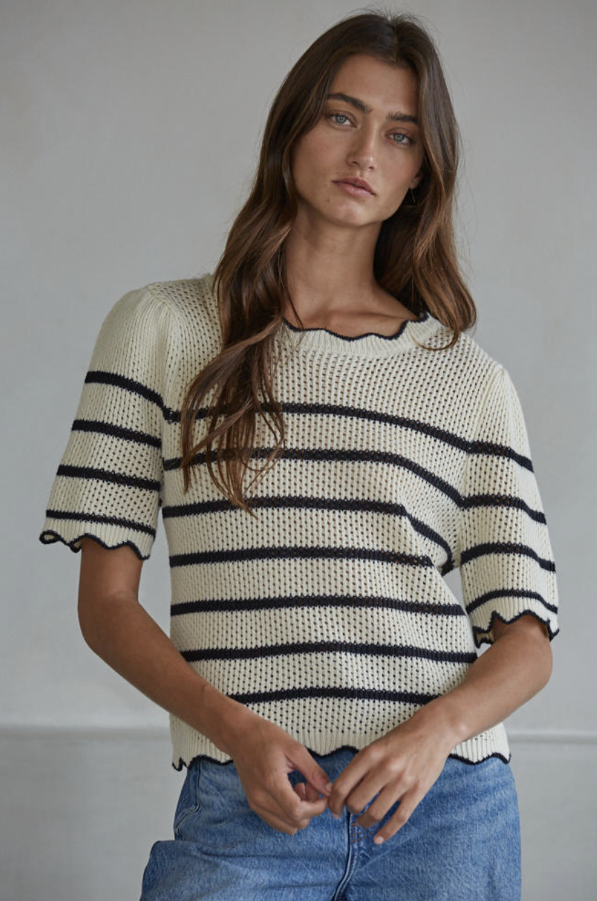 Brownen Knit Top