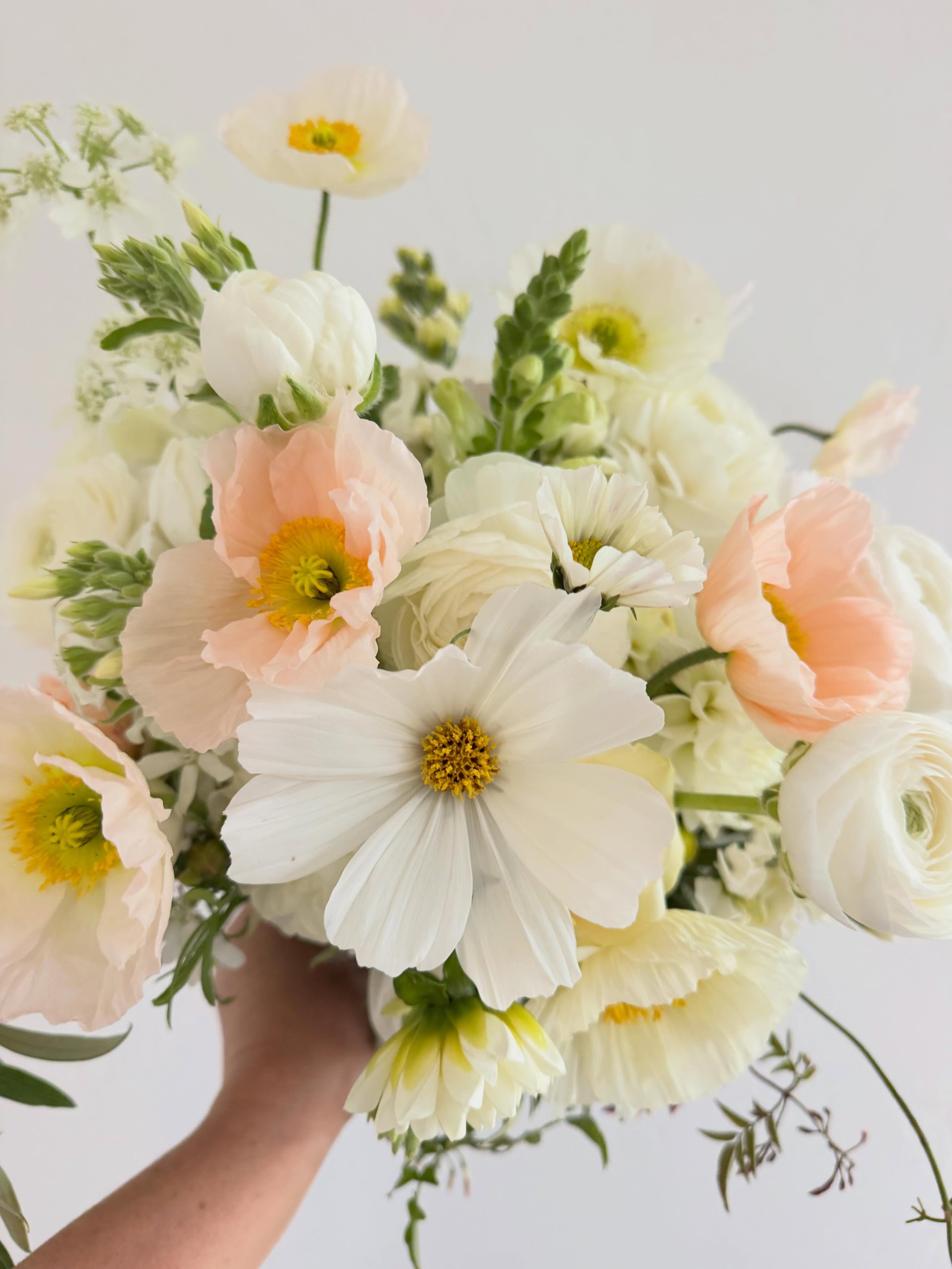 Soft colors of spring from early May! 
We have such a lovely line up for this week with both Friday and Saturday events.