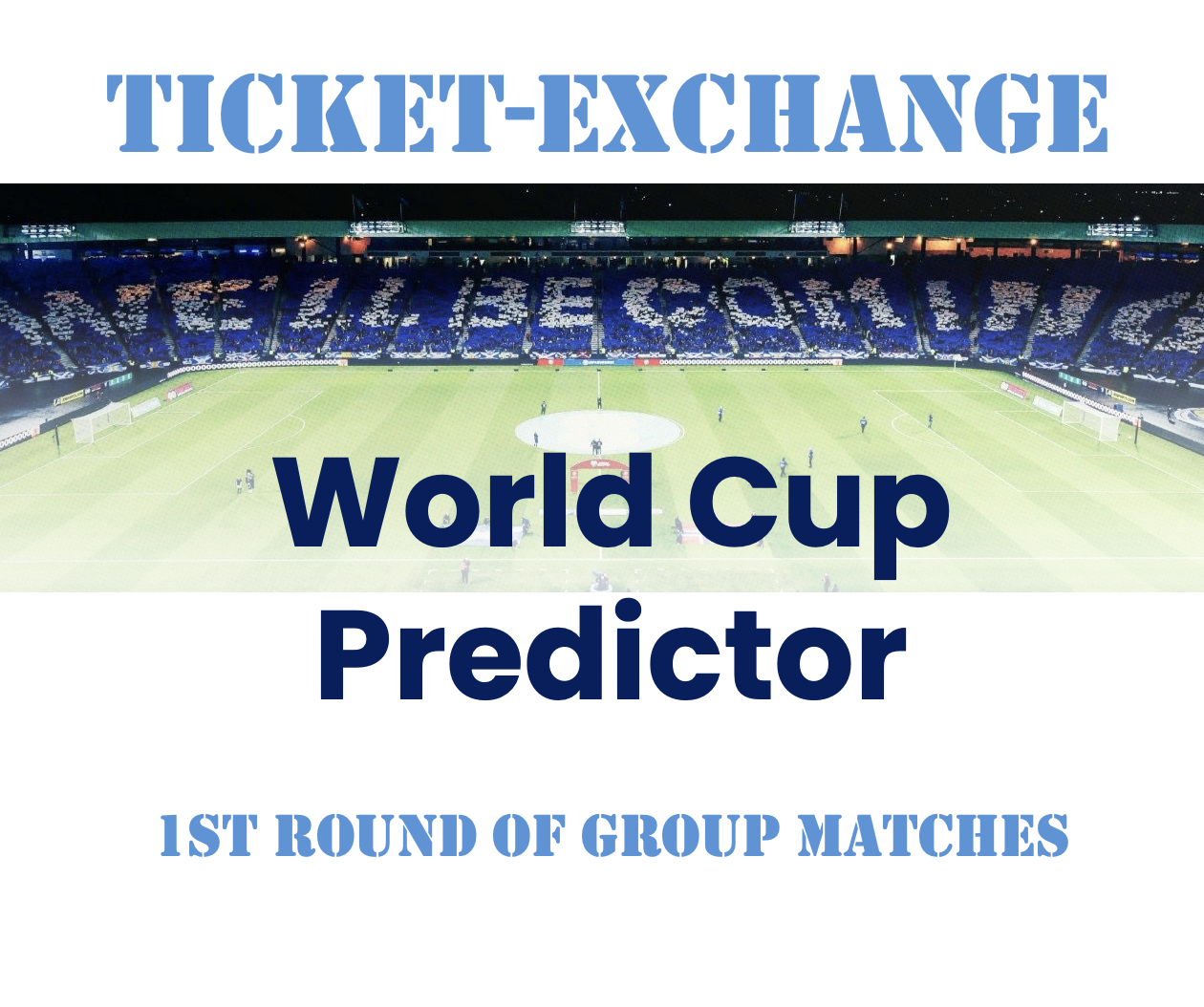 World Cup Predictor - 1st round of group matches