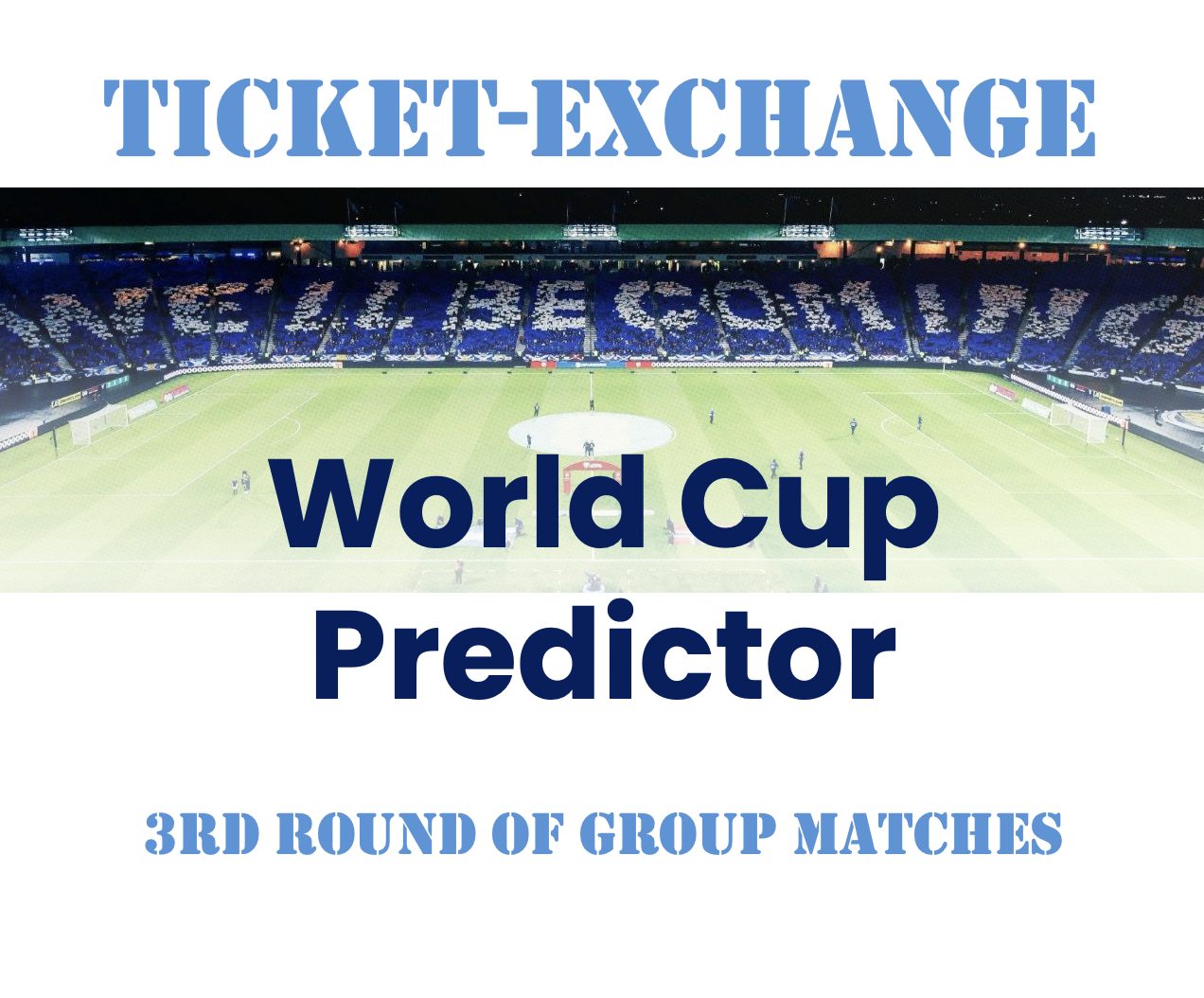 World Cup Predictor - 3rd round of group matches