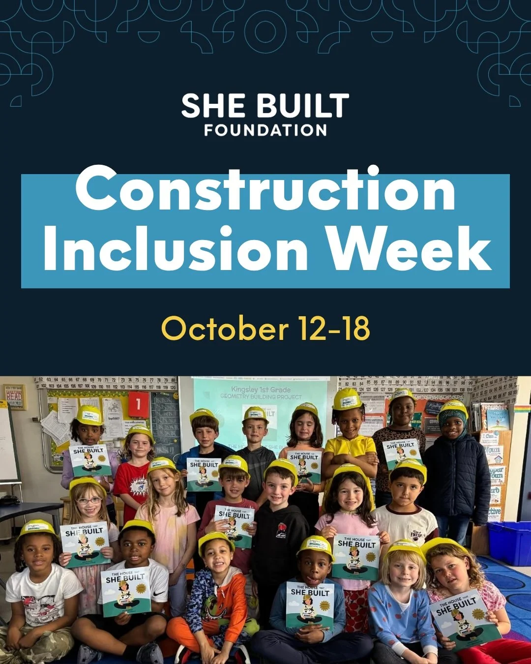 This Construction Inclusion Week, the She Built Foundation is shining a light on the magic of building, unlocking skills, curiosity, and careers for girls everywhere. ✨

From representation to hands-on learning, we&rsquo;re helping girls see themselv