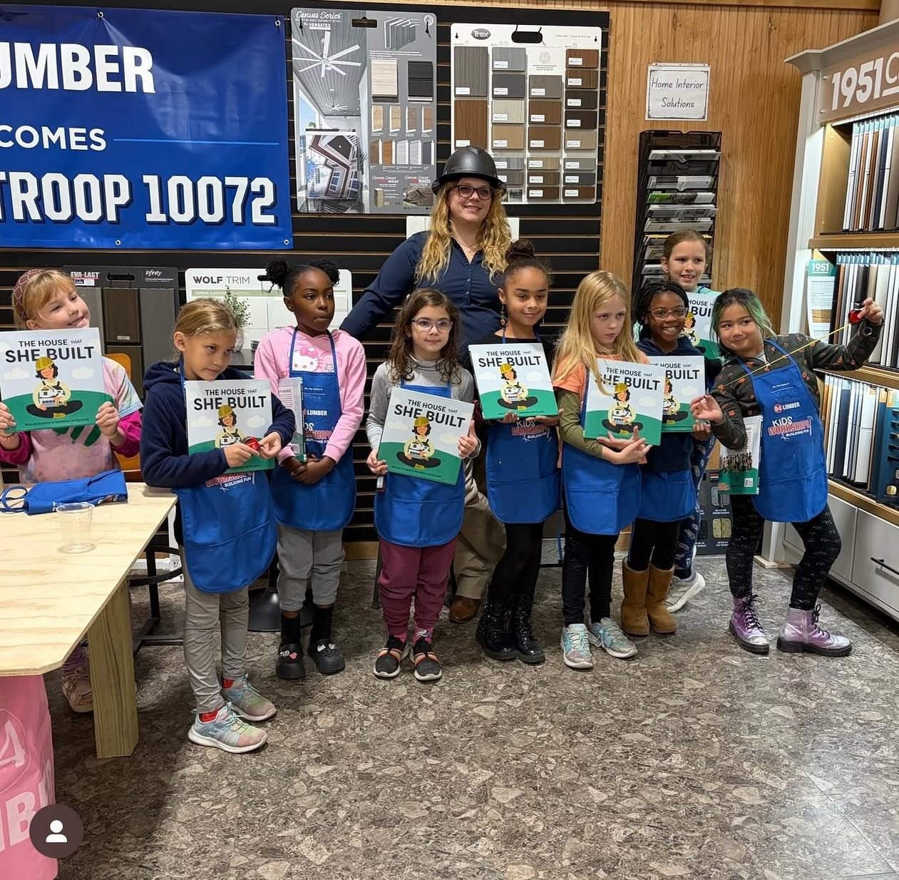 We love seeing the amazing work that our partners and ambassadors are doing! Thank you @84lumber 💙