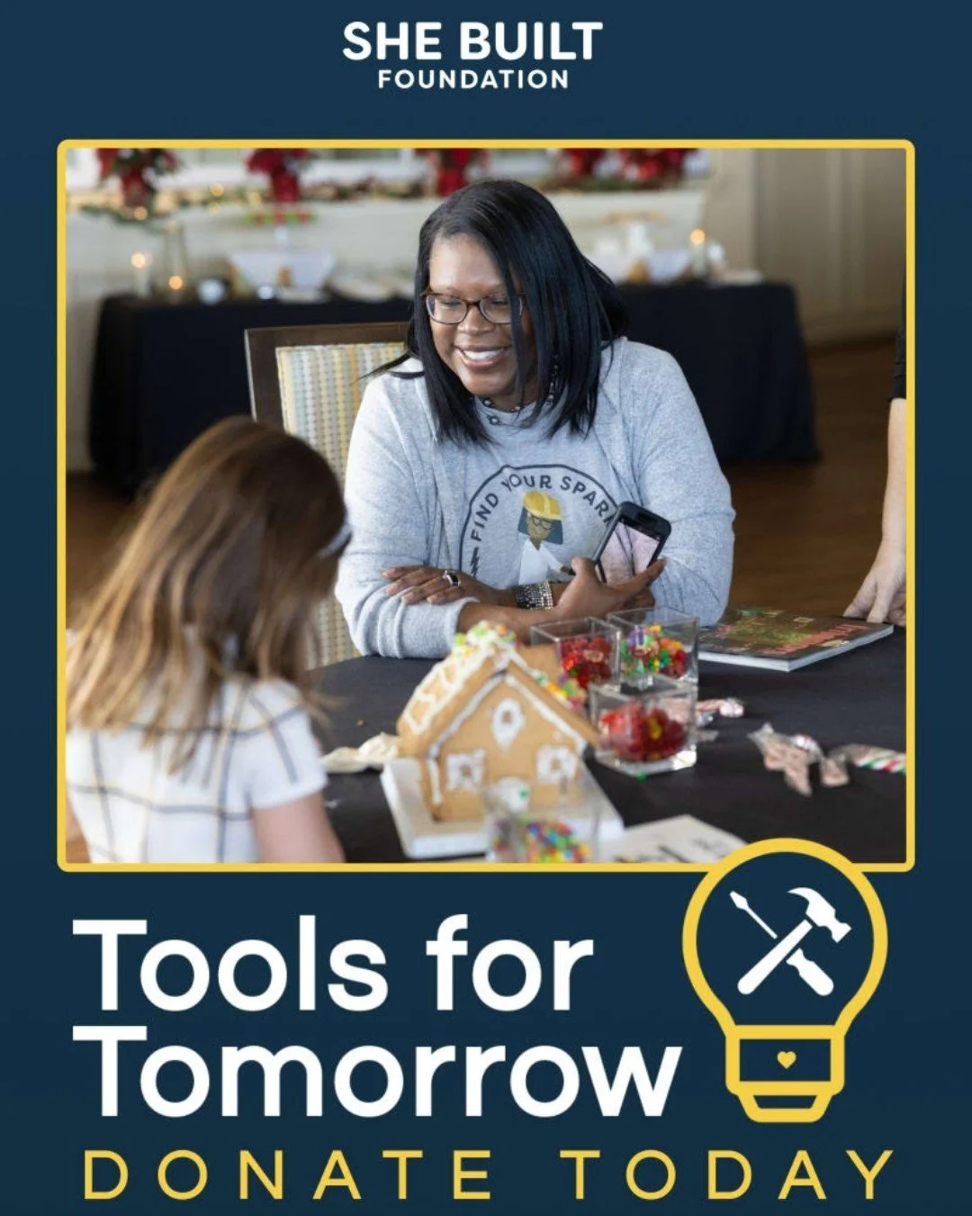 Help Build the Future, One Girl at a Time! ✨ The future of construction, design, and innovation relies on young girls seeing themselves in these roles&mdash;and that starts with the tools you provide. 🧰

Your donation is needed to fund the programs 