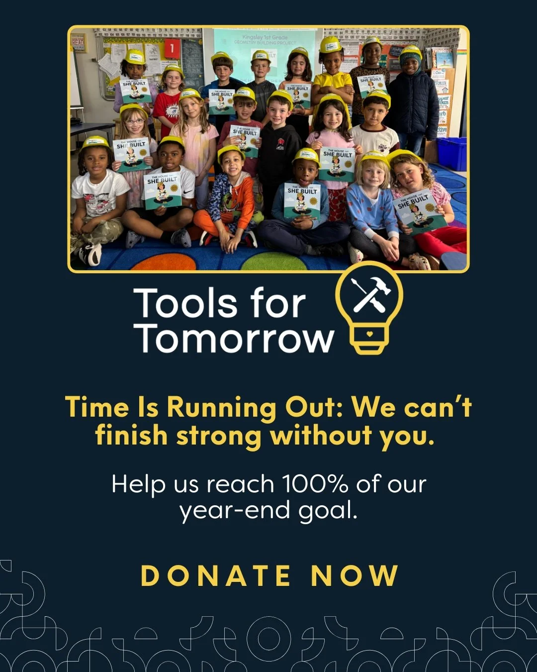 We're so close to the finish line! Because of supporters like you, girls across the country are building confidence, learning new skills, and seeing what's possible when they're given the right tools. ⚒️

There's still time to help us reach 100% of o