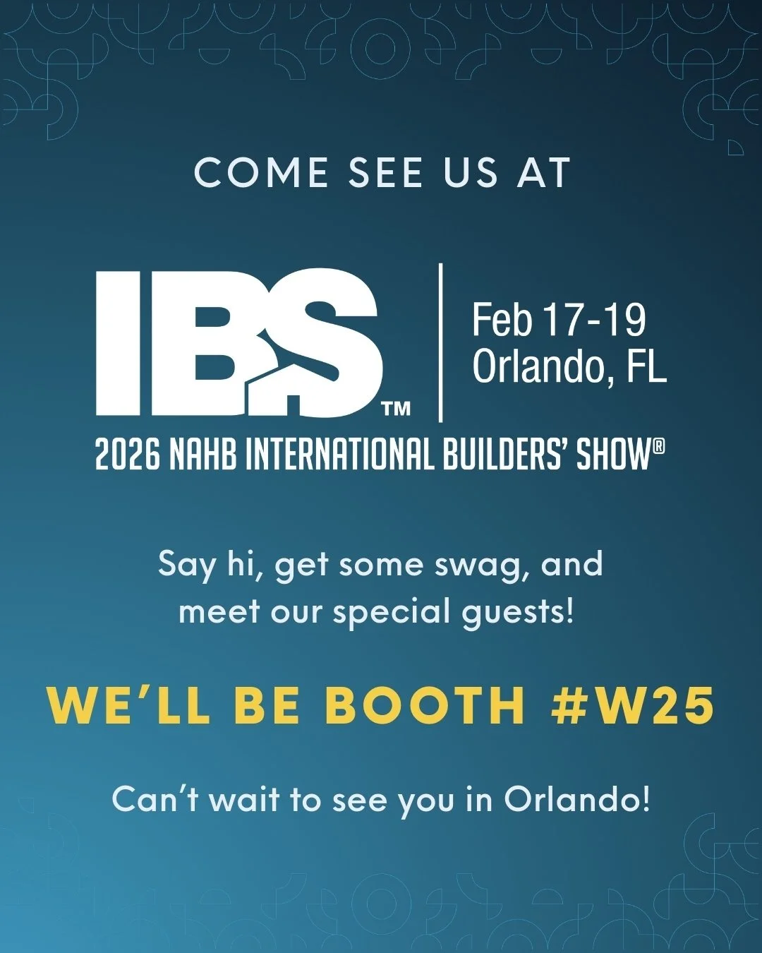 We're heading to the 2026 NAHB International Builders Show! 🤩

Stop by Booth #W25, meet the She Built team, grab some swag, and connect with others who believe in changing the industry together. 🛠️

We can't wait to see you in Orlando!📍@intlbuilde