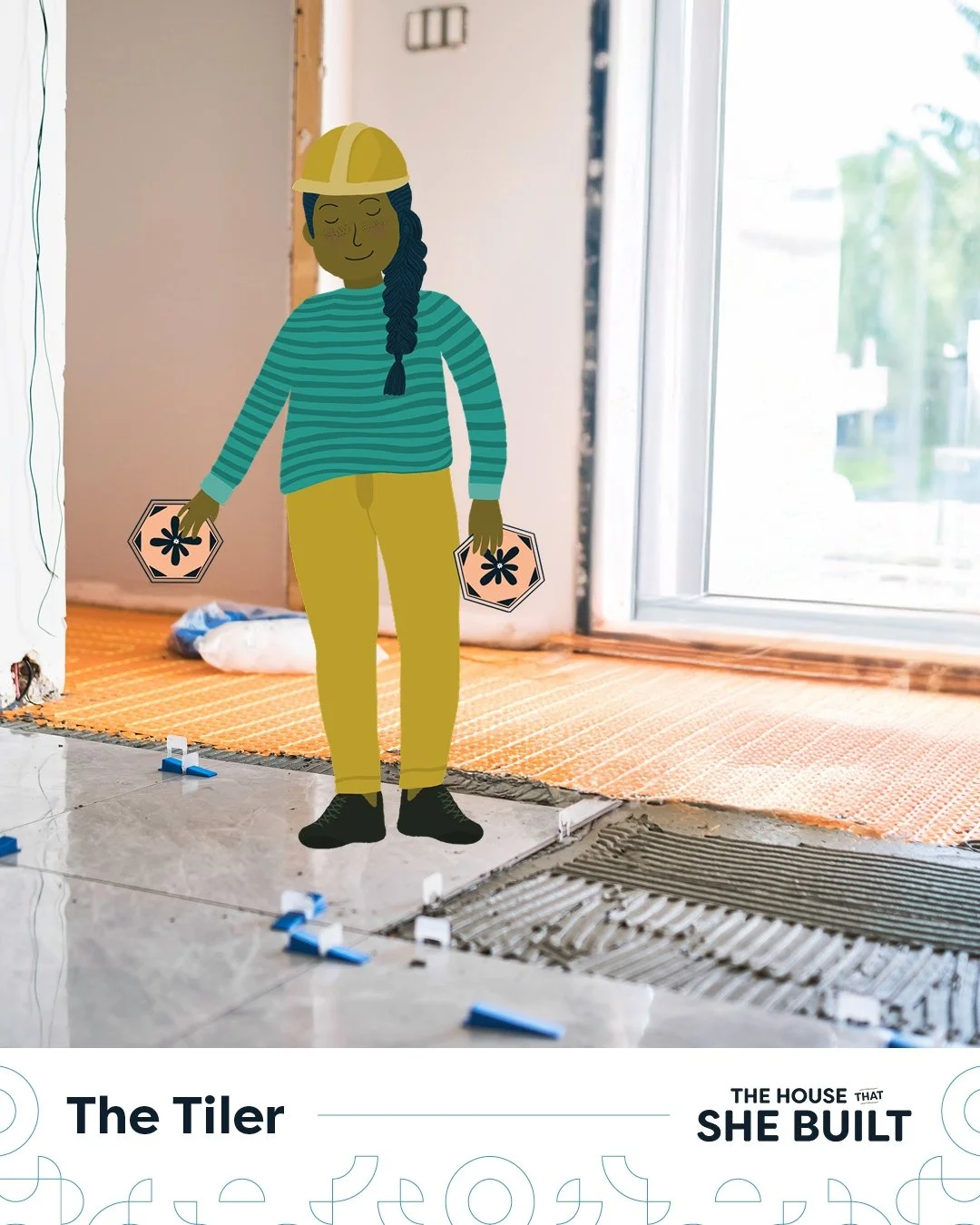 New creativity is taking shape. 🎨 Unit 5 is almost here, where young learners can explore how color, pattern, and texture bring designs to life. 

Just like the skilled work of a Tiler, who transforms surfaces into functional works of art through pr