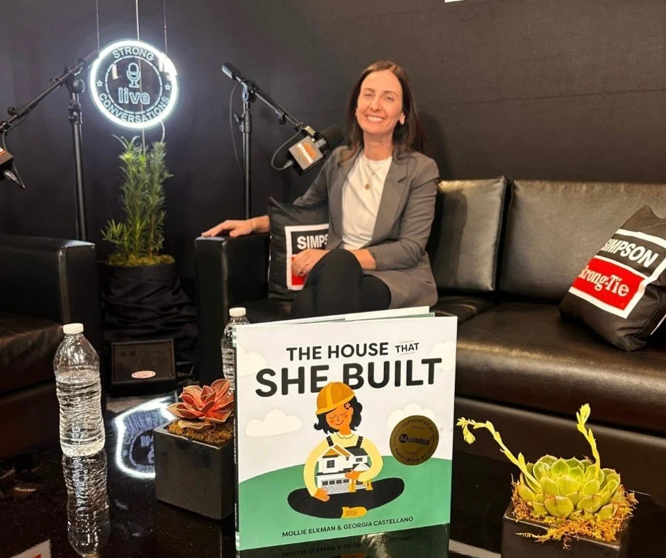 It's here! Architecture Week has officially begun! 🤩

Join us today from 12pm to 12:30pm on Zoom as we participate in a Virtual read-aloud hosted by @aianational! Our Founder and Chairperson, Mollie Elkman, will be reading The House That She Built, 
