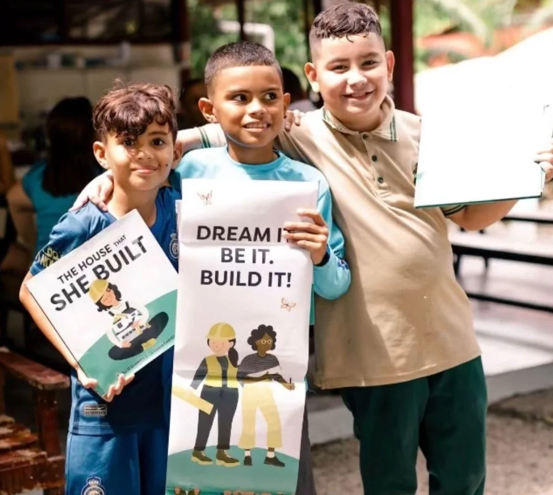 The right story can change everything. 📚 This World Book Day, we're celebrating stories that empower youth to dream bigger.

Books like The House That She Built help inspire the builders of tomorrow by introducing youth to the many careers and peopl