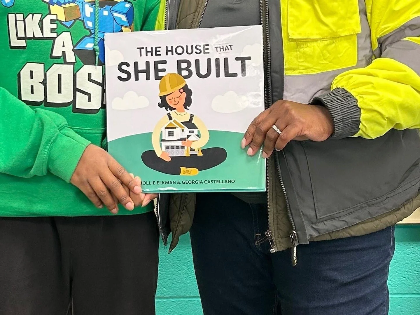 Stories like this say it all. ✨ Hearing how this story sparked inspiration during Women in Construction Week and helped girls see themselves in ACE careers is everything we hope for. 

"I was the mystery guest reader in my child's classroom on I