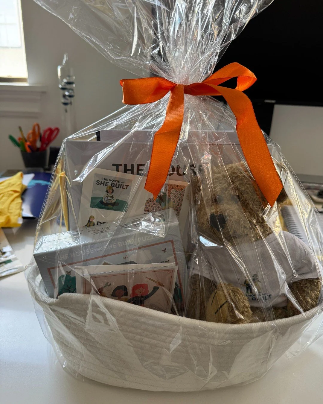 Small basket. Big impact. 💫 She Built ambassadors are turning everyday raffle tables into launchpads for inspiration. 

By curating She Built Raffle Baskets filled with building kits, creative tools, and STEM-focused goodies, you're helping spark cu