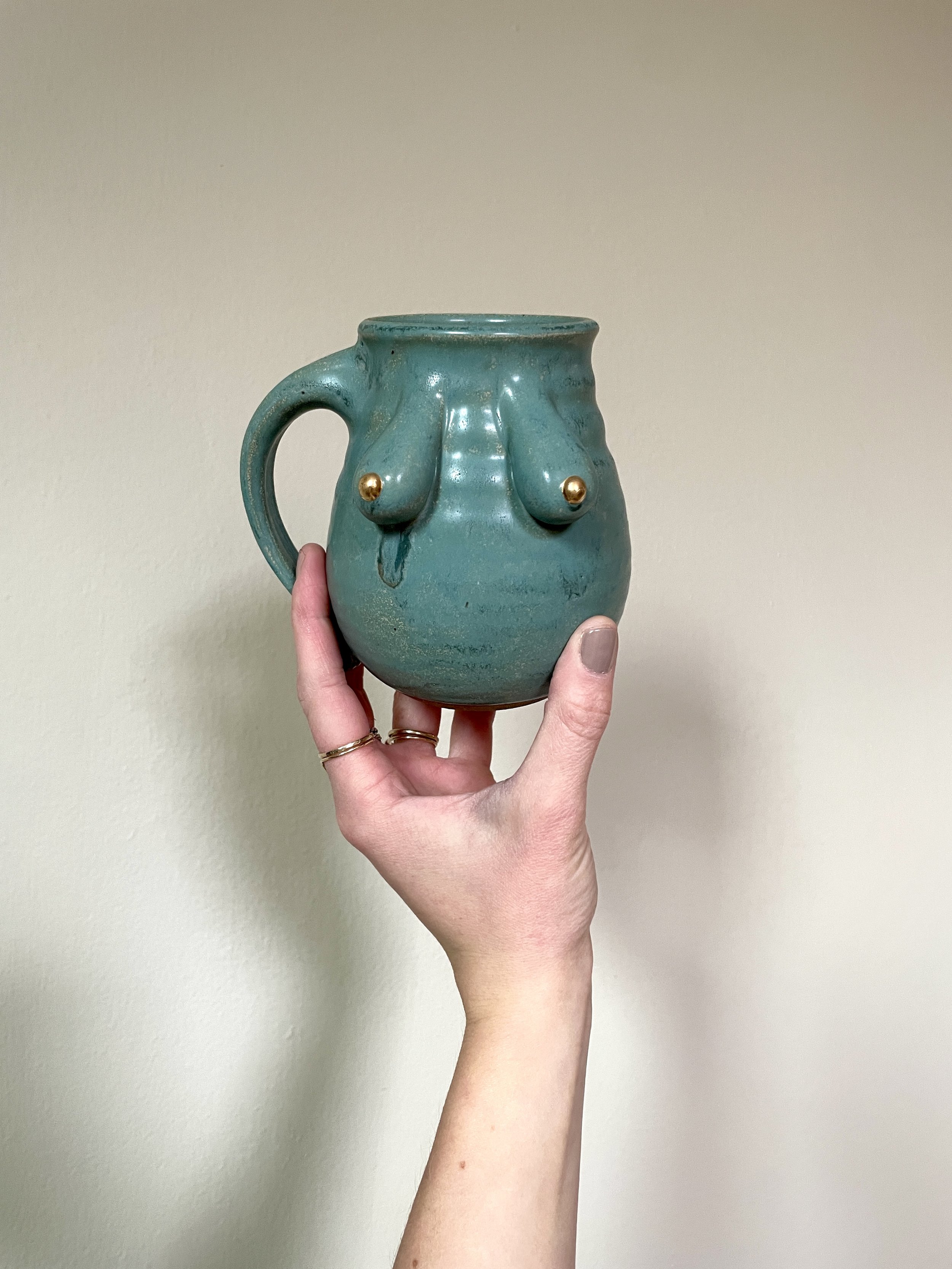 boob mug