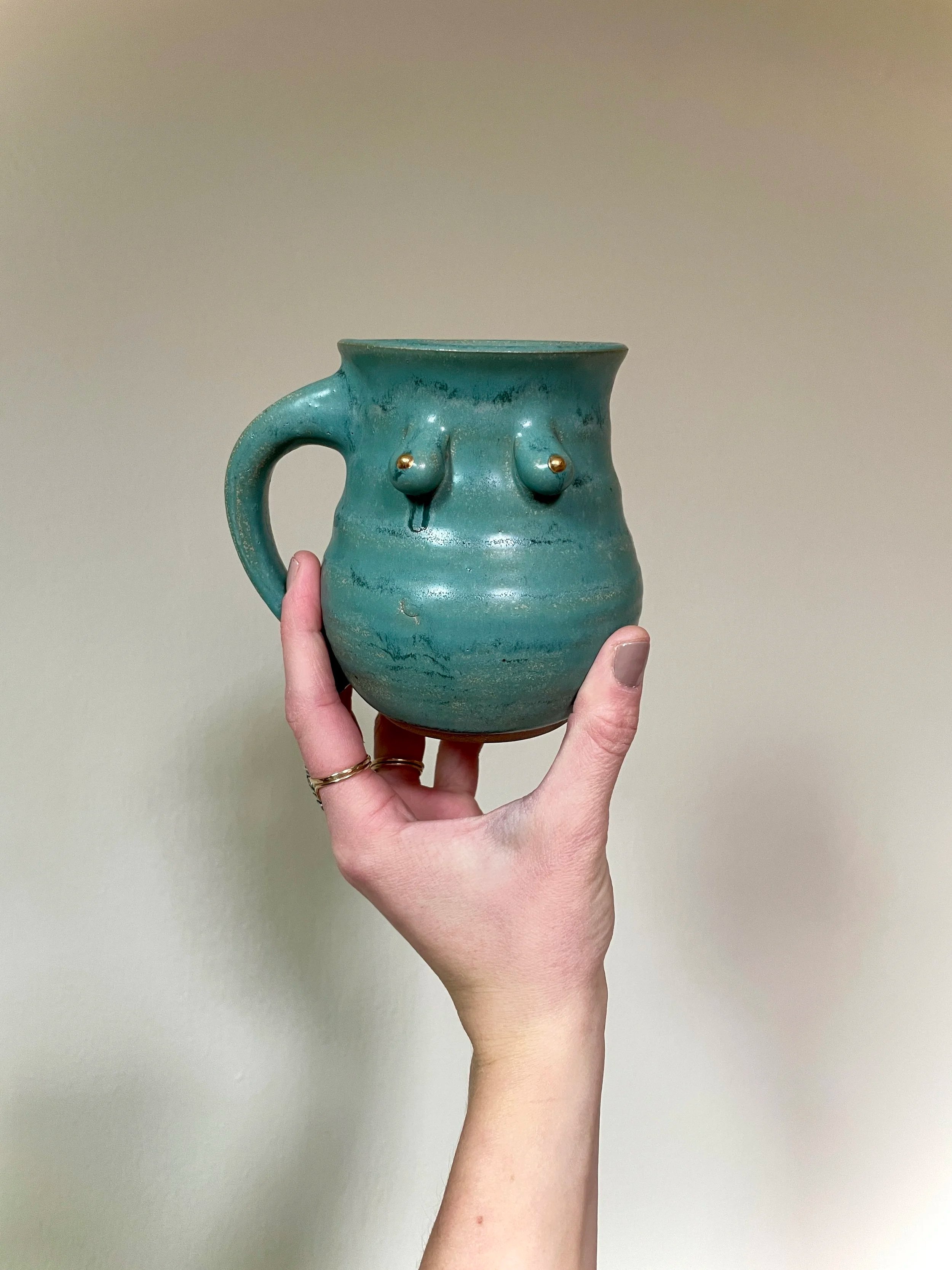 boob mug