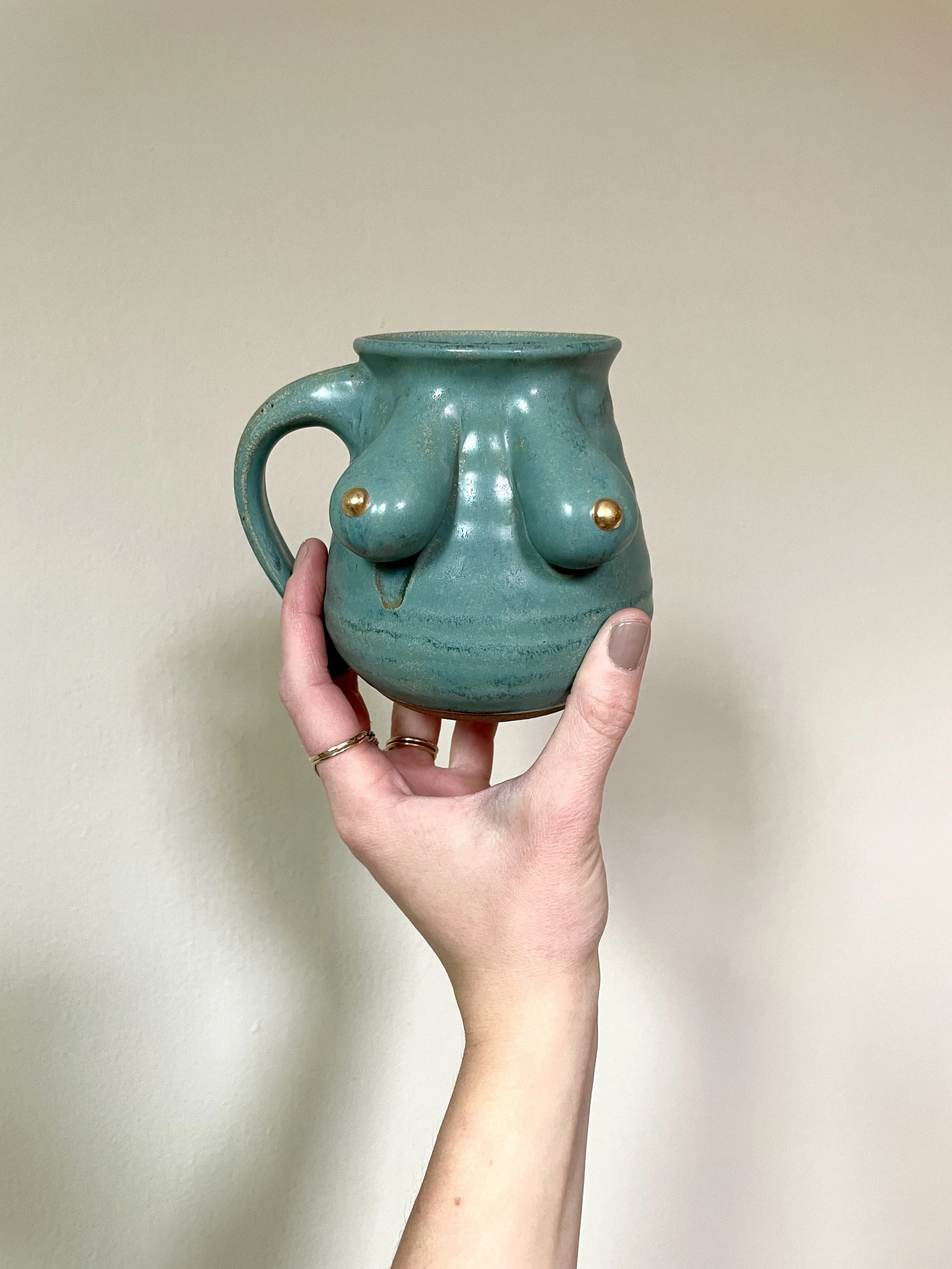 boob mug