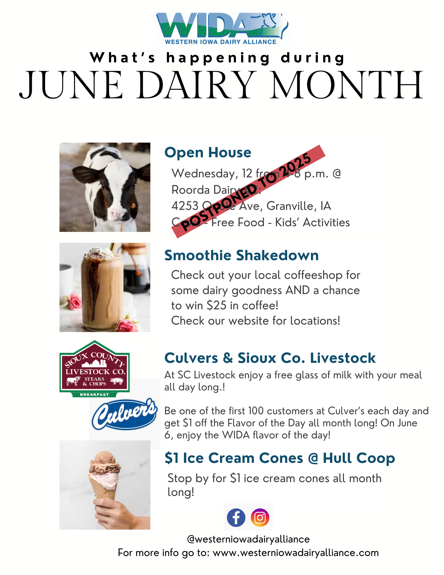 Flyer Daity June Dairy Month — Western Iowa Dairy Alliance
