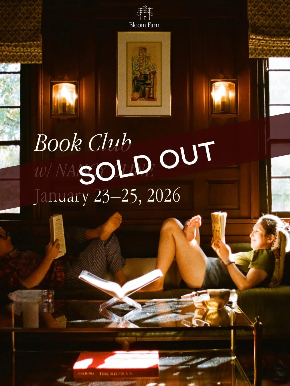 [SOLD OUT] Book Club w/ Nancy Cline