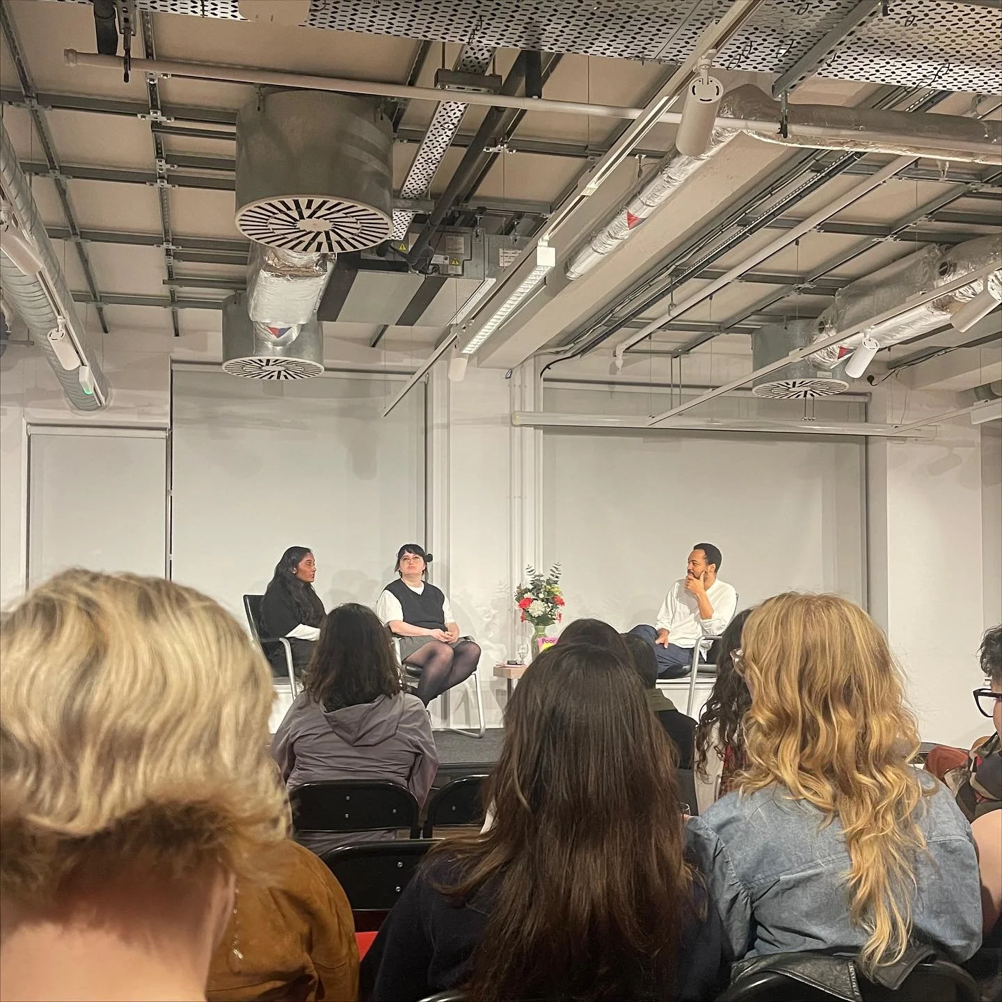 I usually keep to just posting updates of my art but felt I had to add this one in. I went to @thewhitepube talk for their new book poor artists at Foyles yesterday. Been feeling a bit lost with how to navigate everything when there&rsquo;s so much g