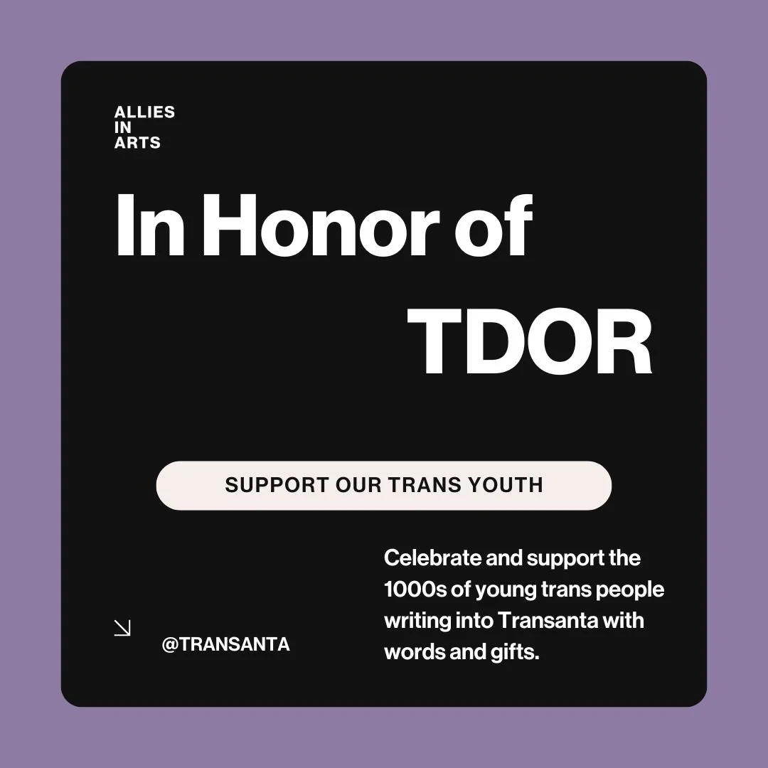 On Trans Day of Remembrance, we hold close the memories of the trans siblings we have lost and recommit to fighting for a world where all trans people can live long, safe, and joyful lives.
Transanta connects you directly with young trans people writ