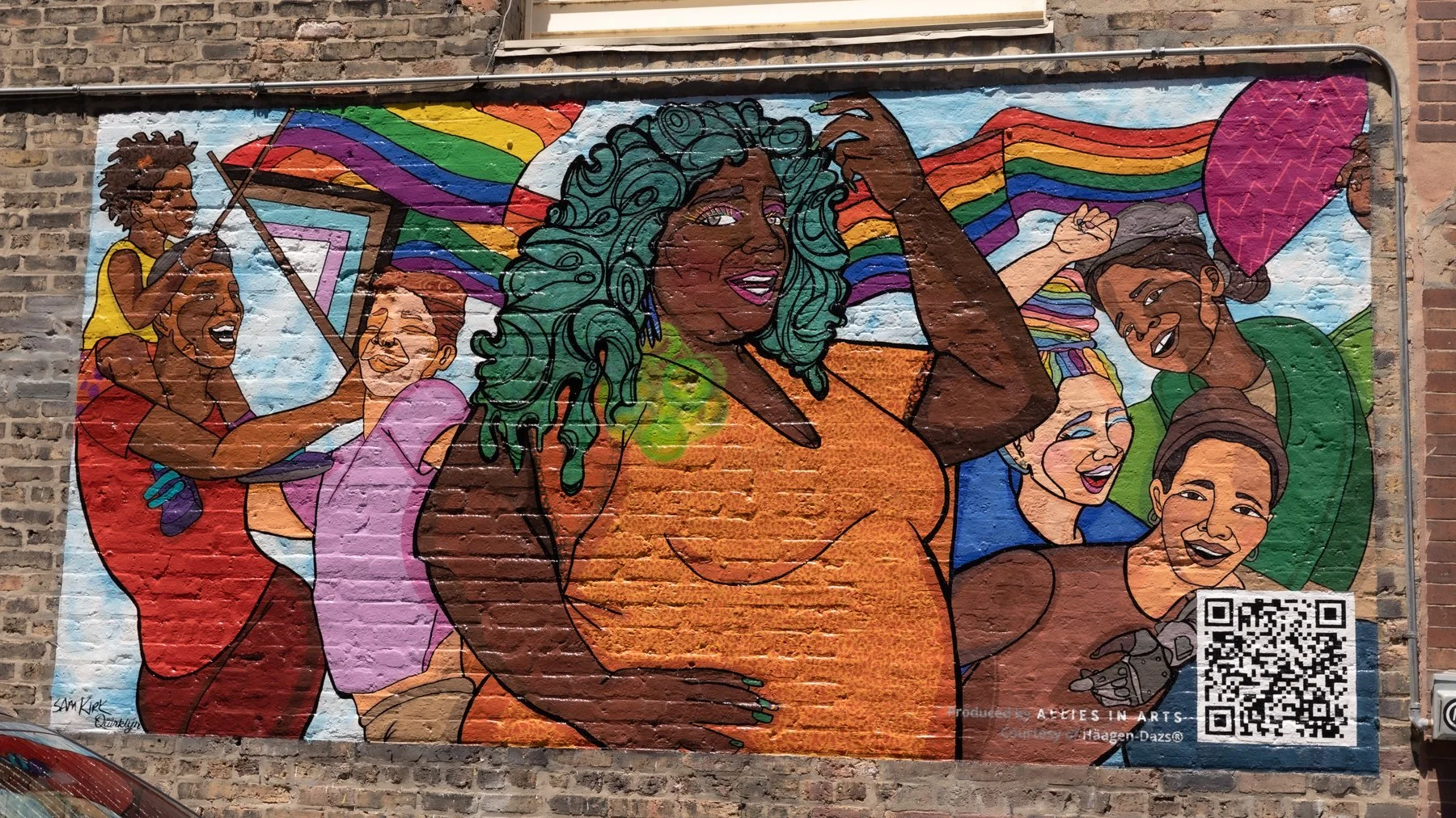 Chicago Pride Mural — Allies in Arts