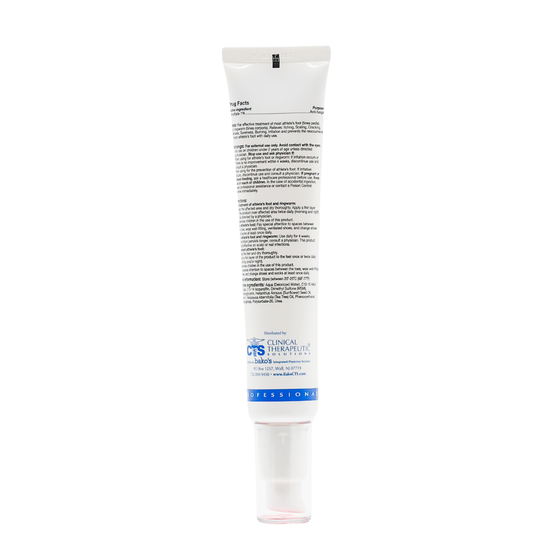 Target athlete's foot and ringworm with this medical-grade urea-based cream. Its advanced formula penetrates deep into the skin for effective treatment.