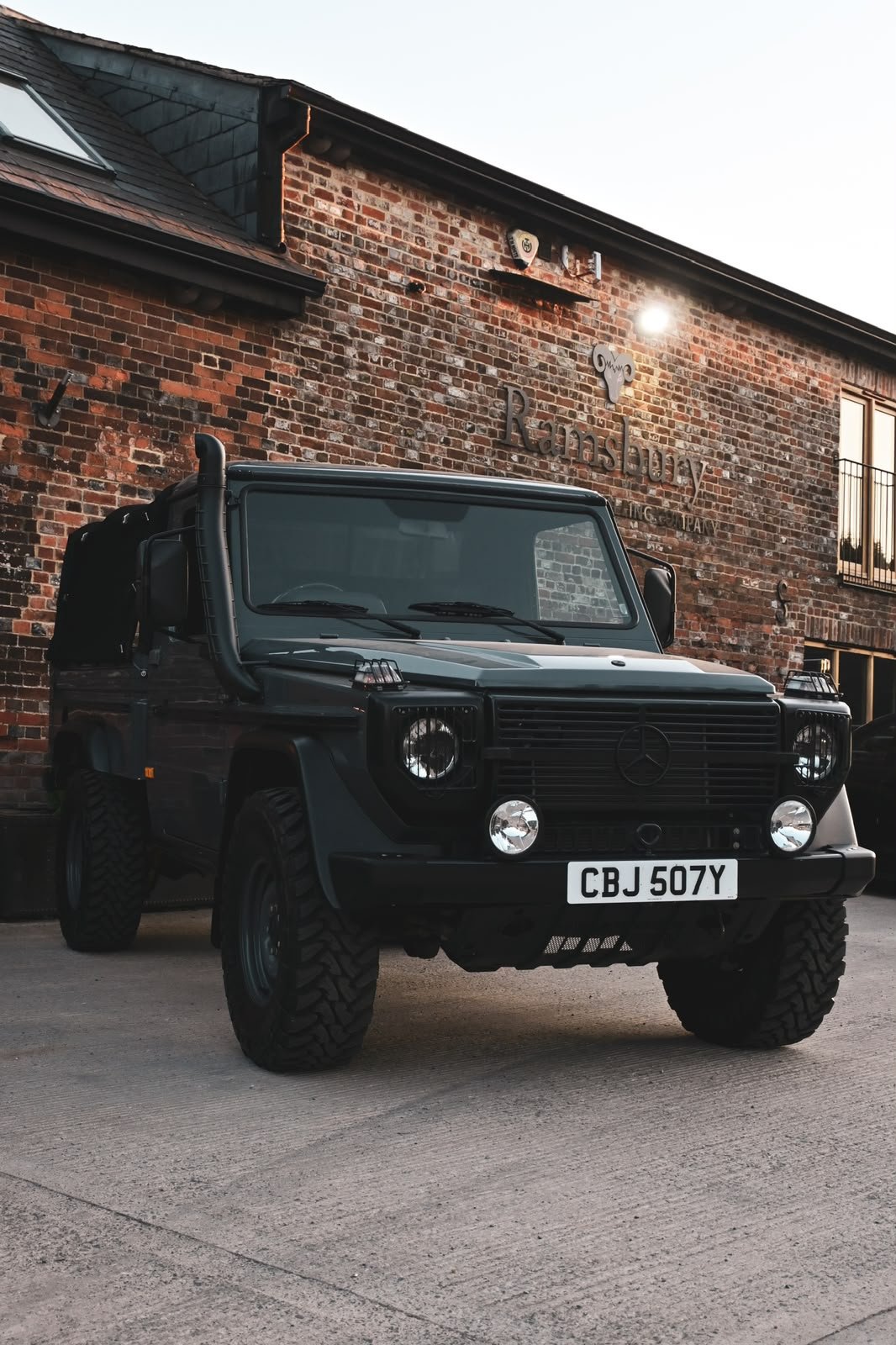 Mercedes-Benz G-Class in pickup form