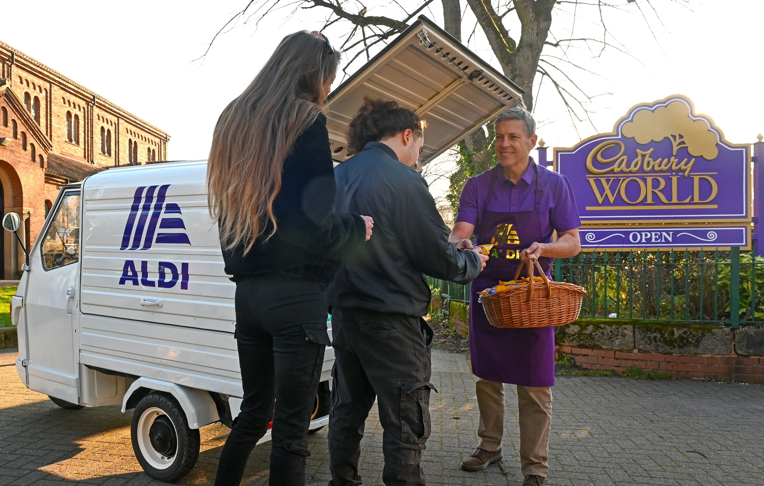 Aldi Mini Chocolate Eggs Outside Cadbury World, Bournville (2).jpg