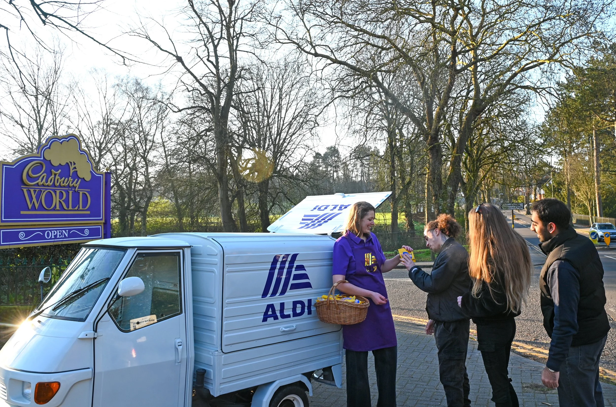 Aldi Mini Chocolate Eggs Outside Cadbury World, Bournville (3).jpg