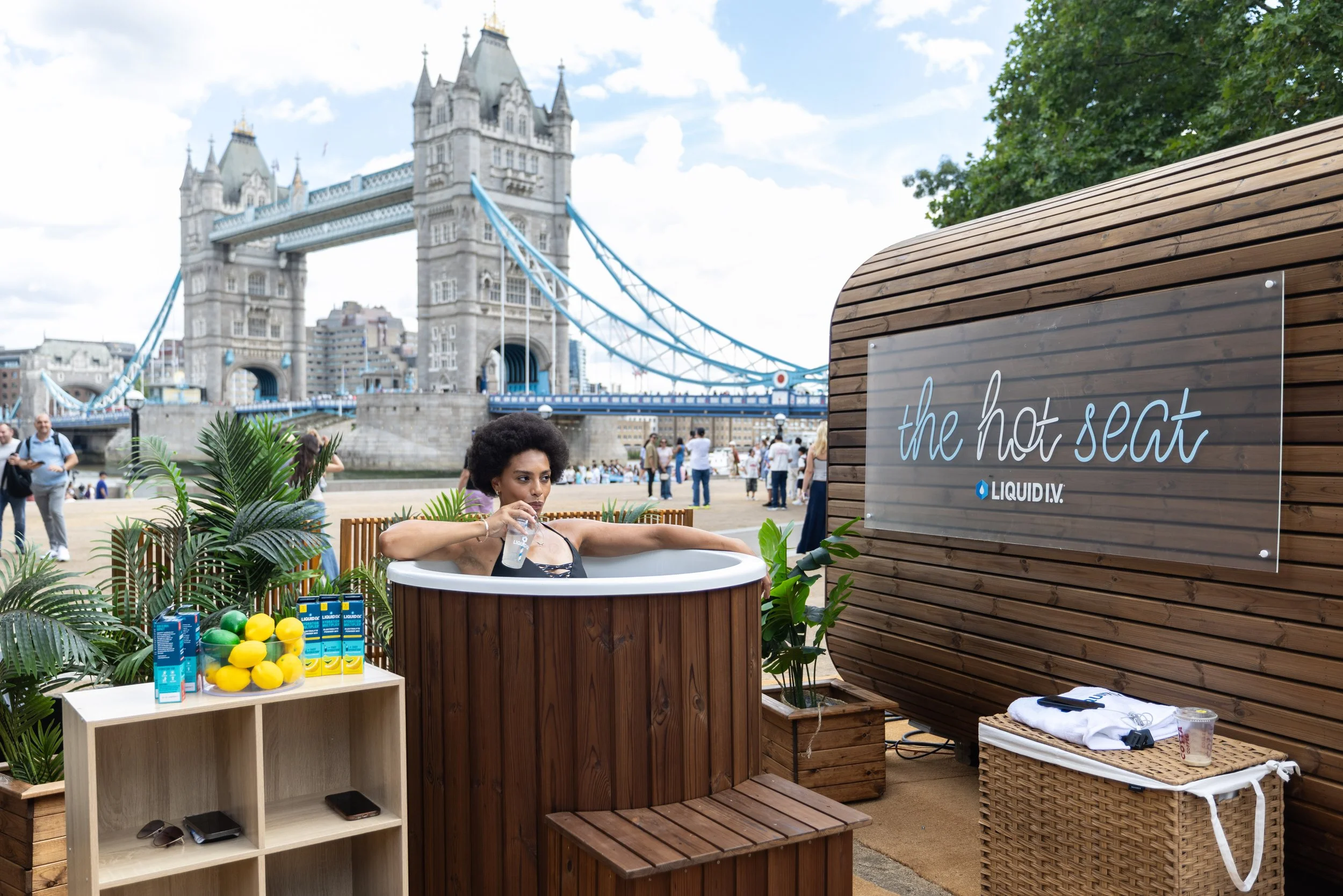 Liquid I.V. "Hot Seat" Wellness Activation