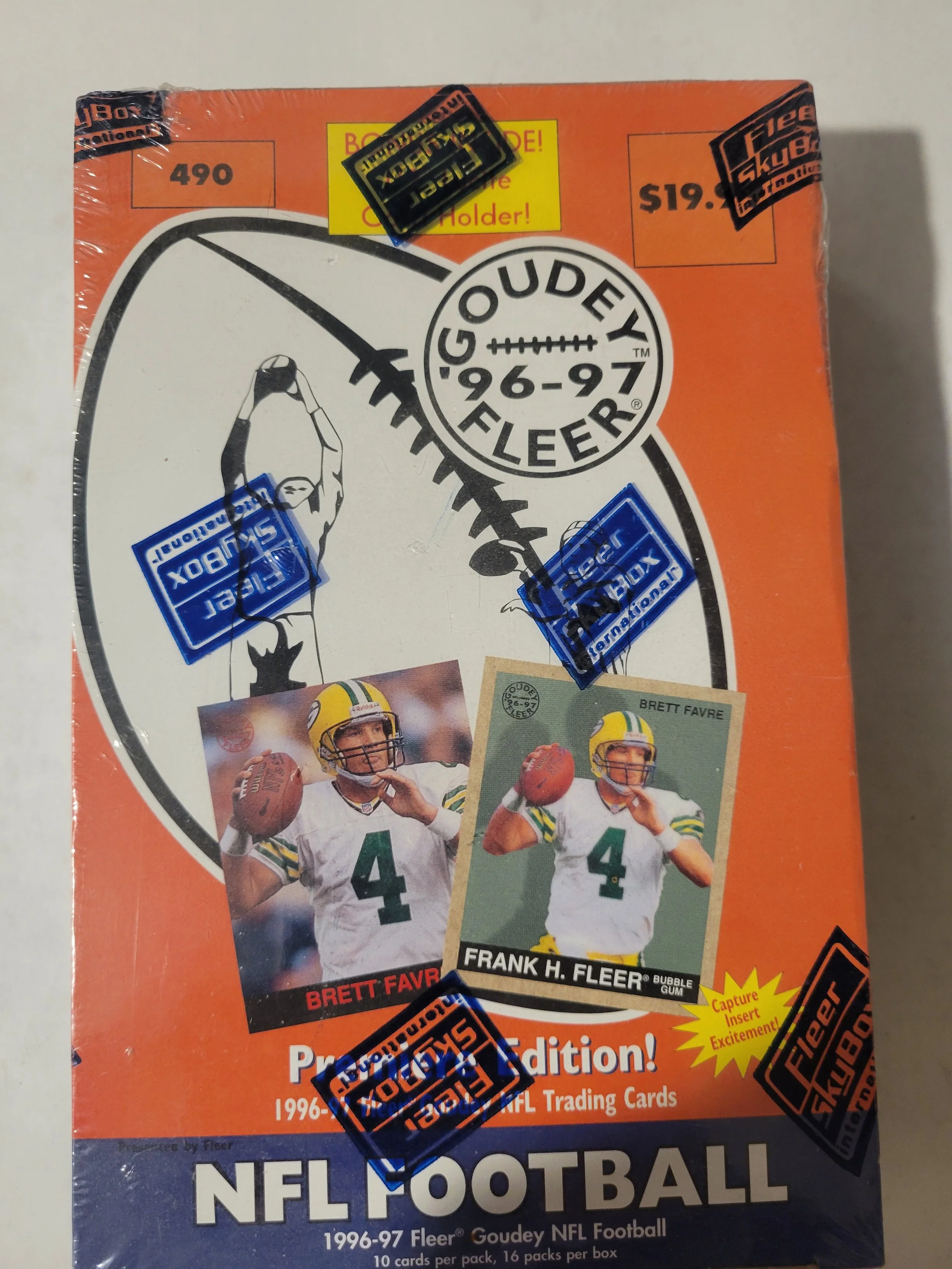 96/97 fleer Goudey blaster box