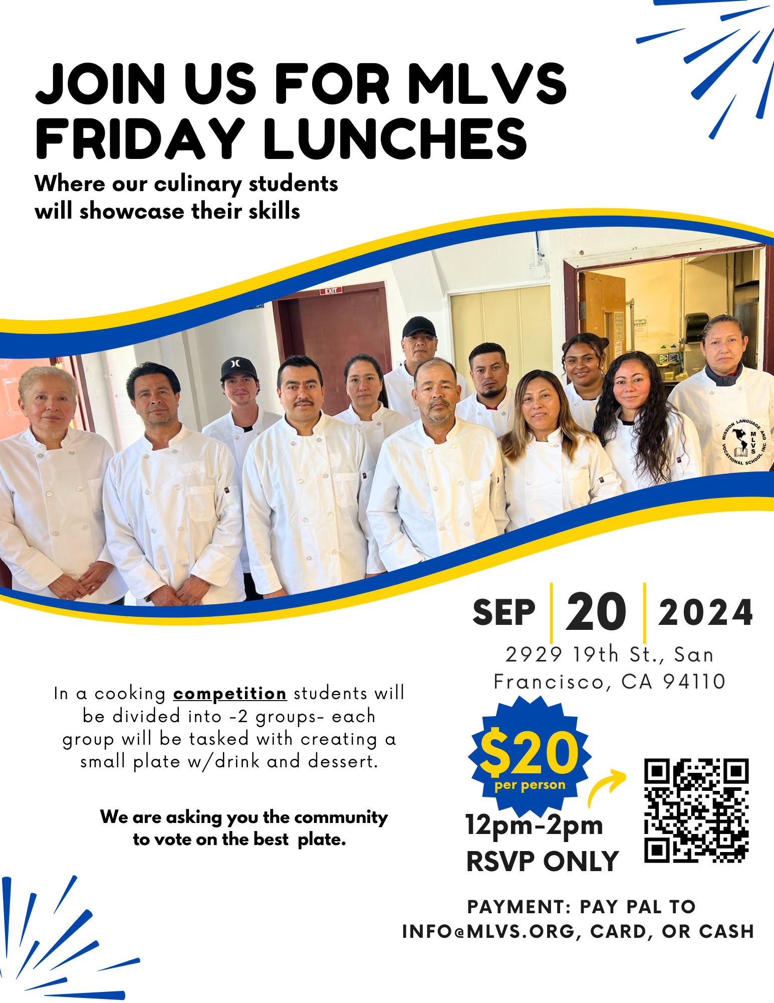 MLVS Thursday Lunch