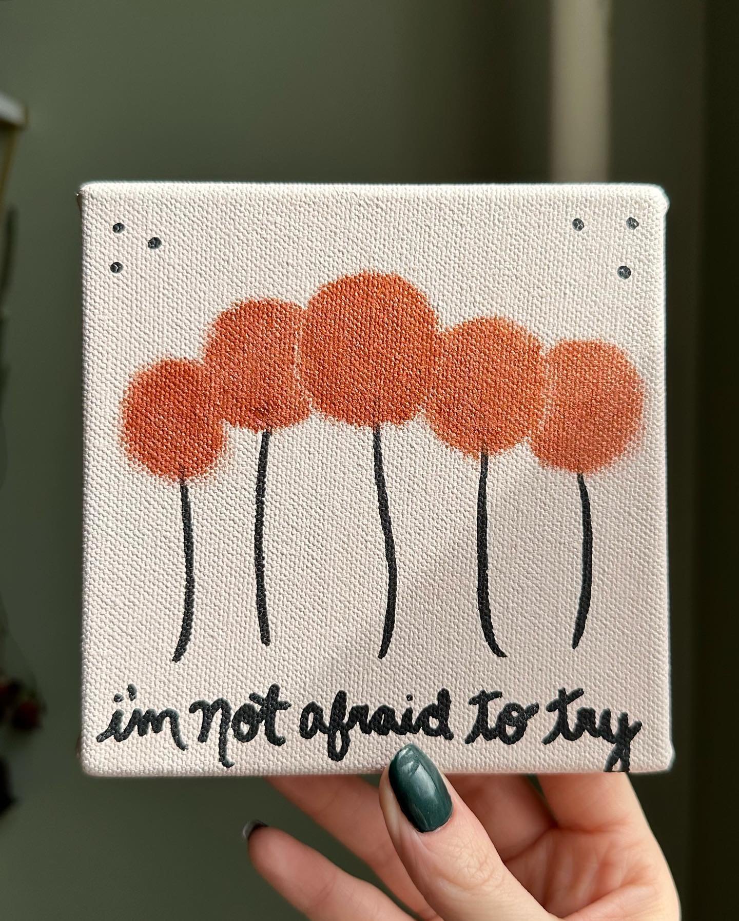 it takes time 🧡

AVAILABLE! 2 more from my #lsdunes canvas set are now up on Etsy. I, humbly, love the way these look in any lighting. Really trying to match how much this album #PastLives has brightened our days 🕯️