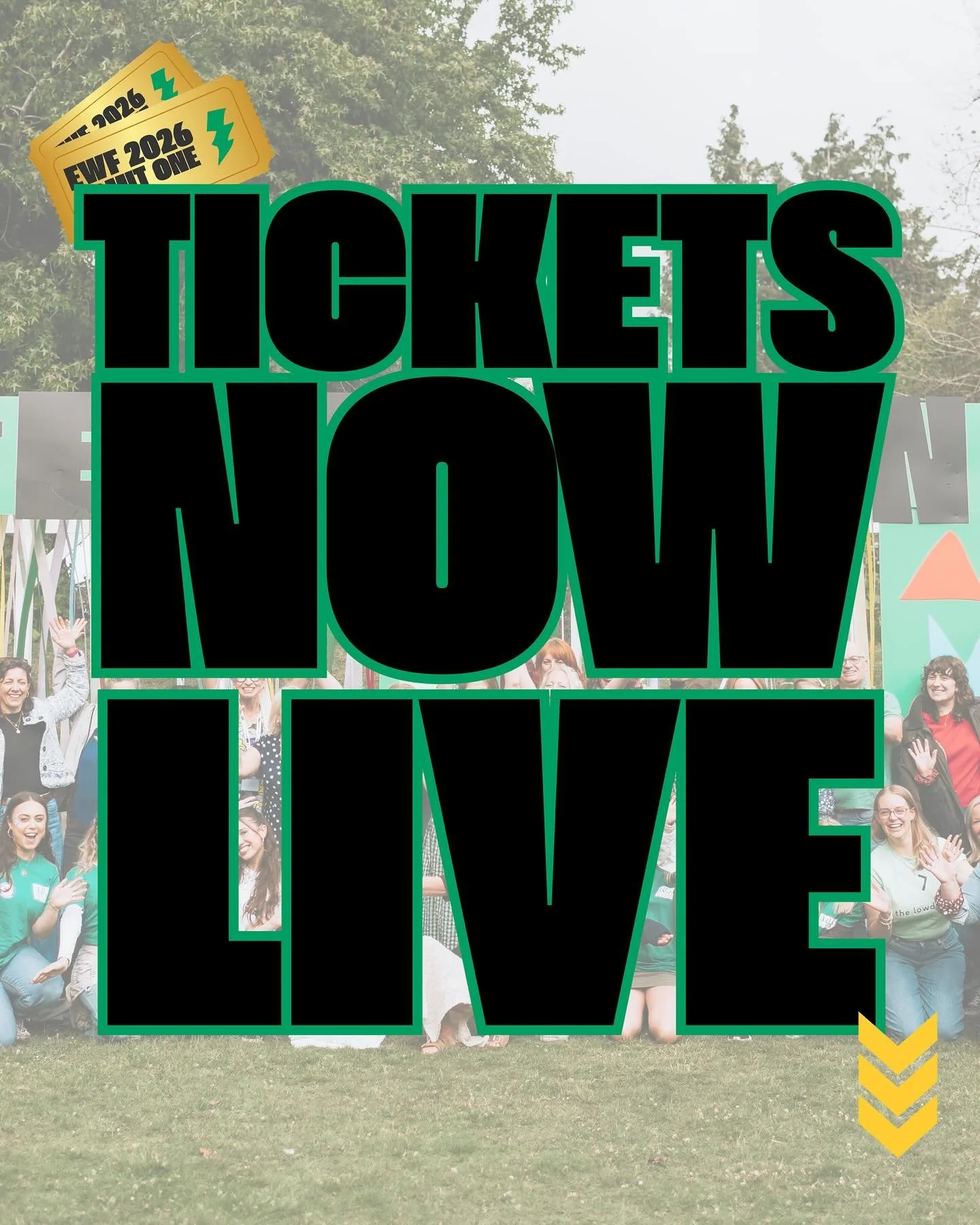 *Drum Roll 🥁* 
EVERYWOMAN 2026 TIER 1 TICKETS ARE NOW LIVE!!! 🎟️🎪✨

Don&rsquo;t walk&hellip; RUN! There&rsquo;s limited numbers!Hurry before they go&hellip; 

(Link to the tickets is in our bio!)