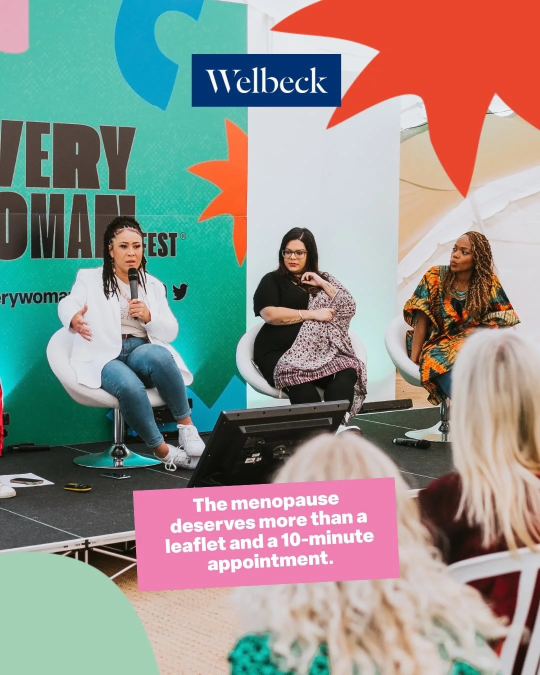 In collaboration with @welbeckhealth , we&rsquo;ve created the Menopause Tent.

Together we&rsquo;ve shaped a programme of expert-led conversations designed to bring clarity, confidence and honest discussion around menopause.

We&rsquo;re proud to be