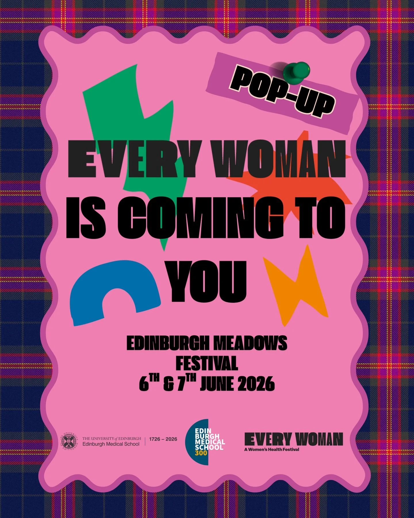 Look out Edinburgh, the Everywoman Festival is on its way! ✨

This June, we&rsquo;re bringing a pop-up edition of the Everywoman Festival to the Meadows Festival on the 6th-7th June, right in the heart of the city.

We&rsquo;re excited to be partneri