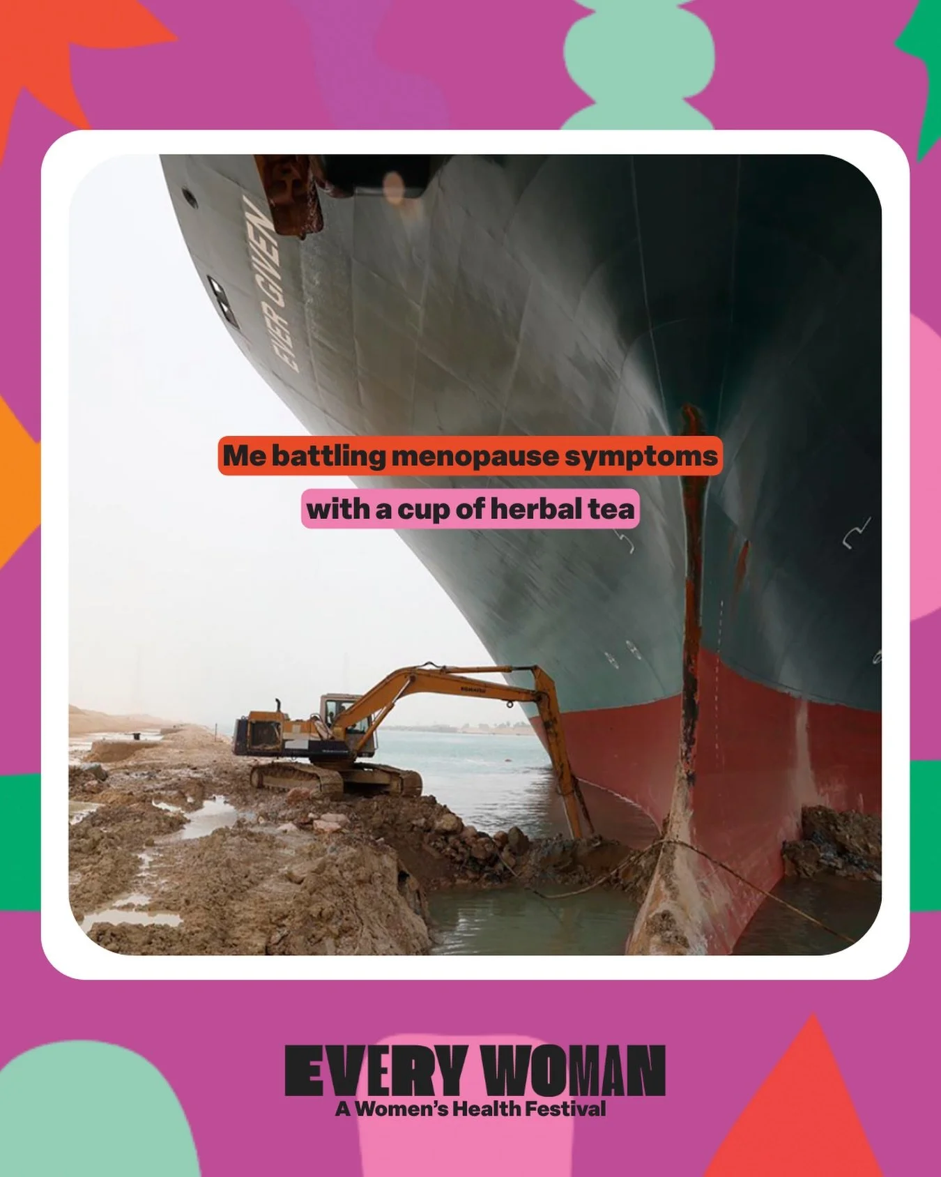 When the advice is &ldquo;just try herbal tea&rdquo; but your symptoms say otherwise&hellip;

We love a herbal tea moment, but some conversations need more than that.

That&rsquo;s what we&rsquo;re doing at Everywoman.