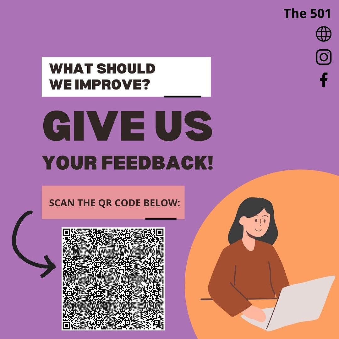 We want to hear from you! Share your thoughts with us by scanning the QR code above. We want to make sure our services are the best they can be, but can&rsquo;t do it without learning from you. The team hopes to hear from you! 
✅⭐️⭐️⭐️⭐️⭐️✅
Don&rsquo