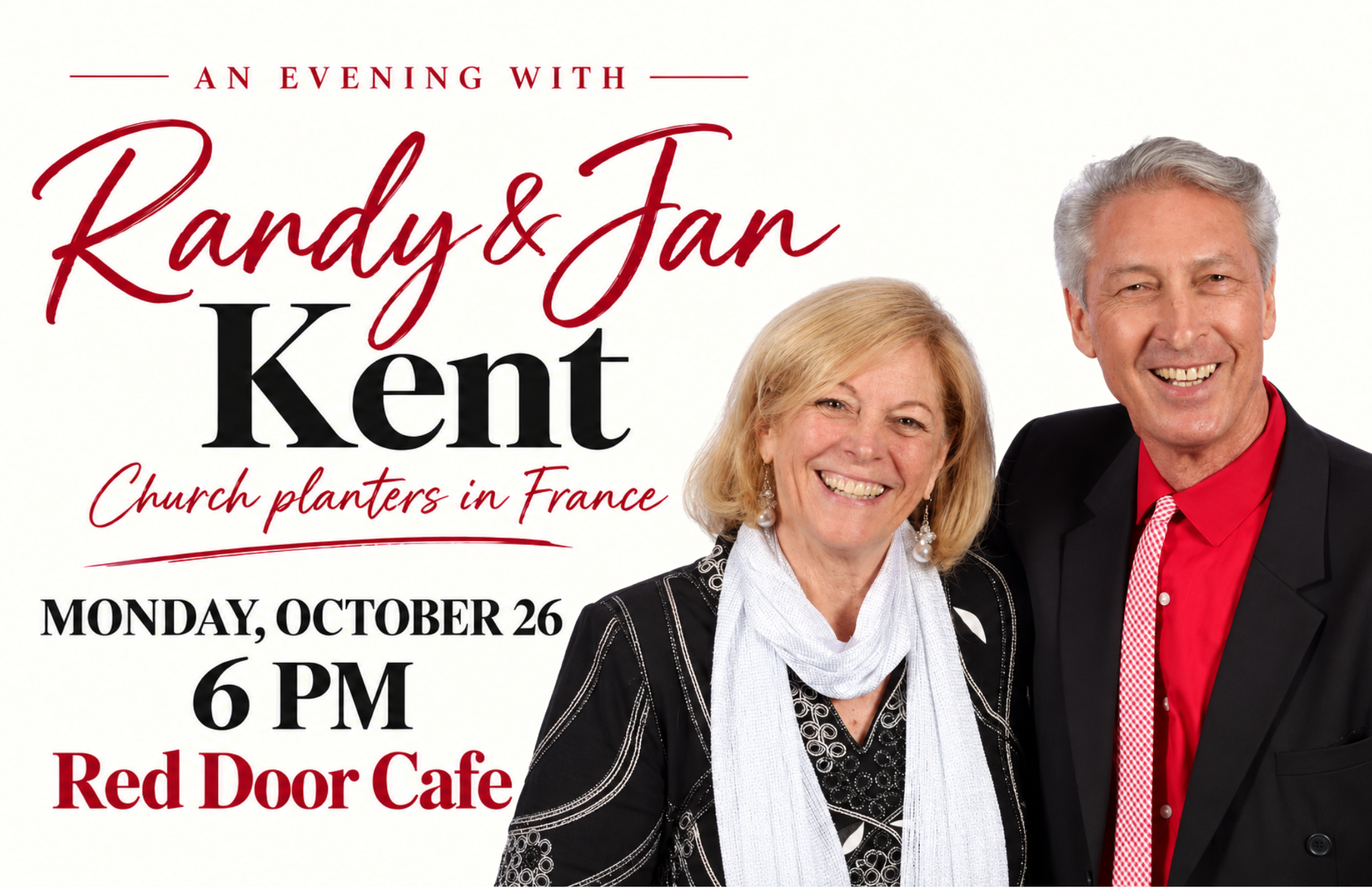 Randy & Jan Kent @ Red Door Cafe