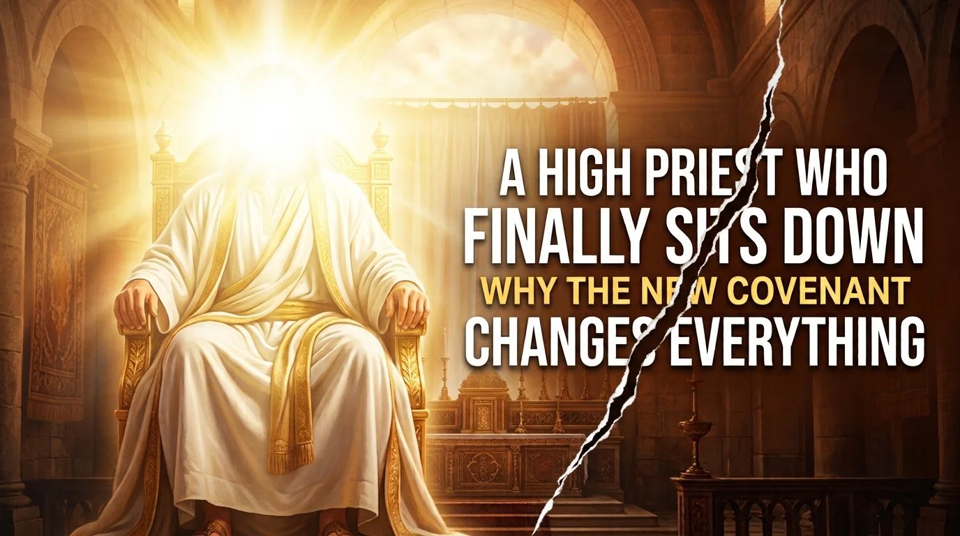 A High Priest Who Finally Sits Down