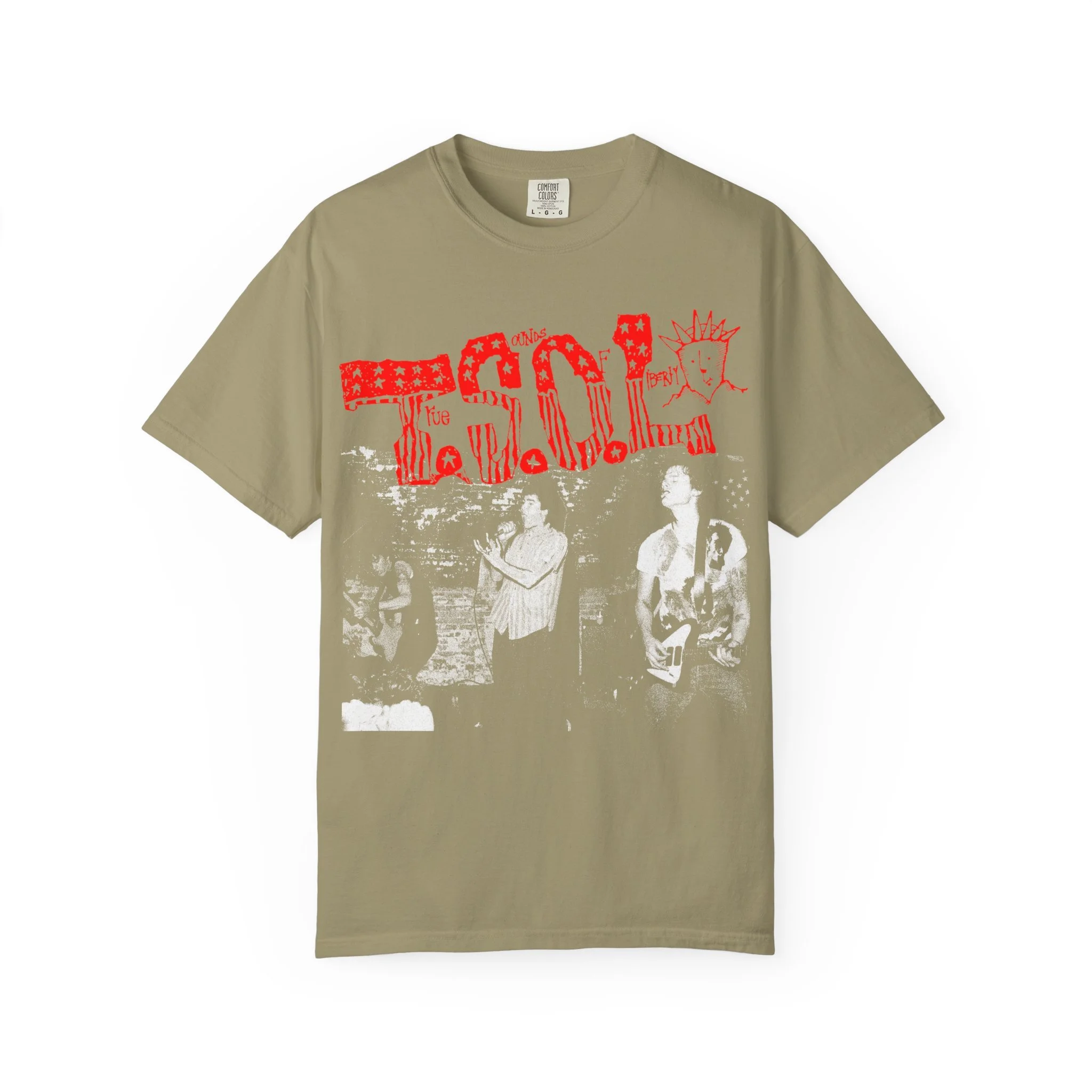 TSOL Punk Shirt Comfort Colors
