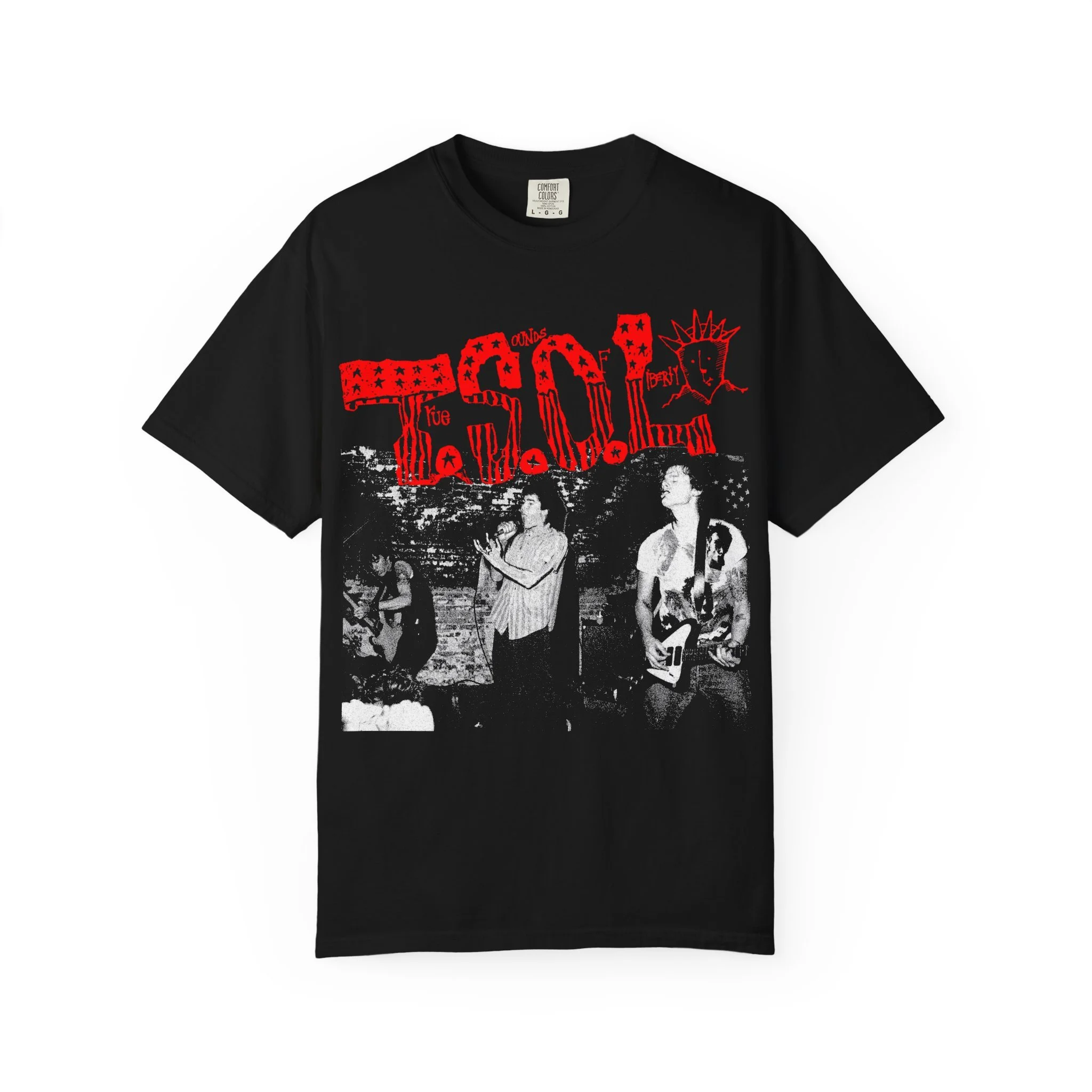 TSOL Punk Shirt Comfort Colors