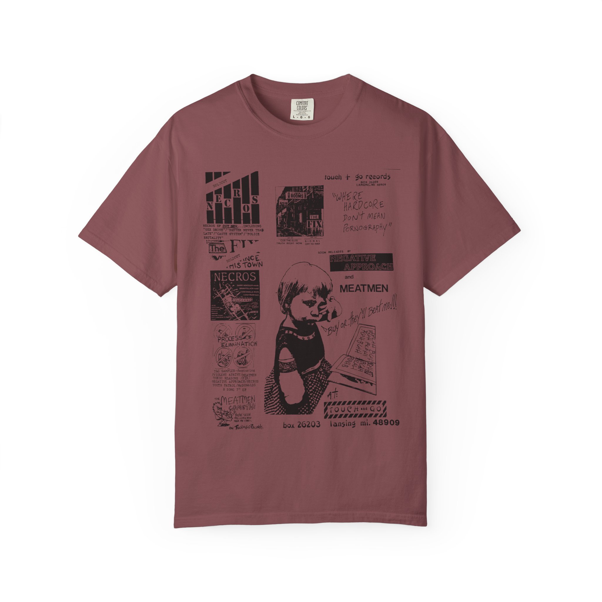 Touch and Go Records Punk Shirt