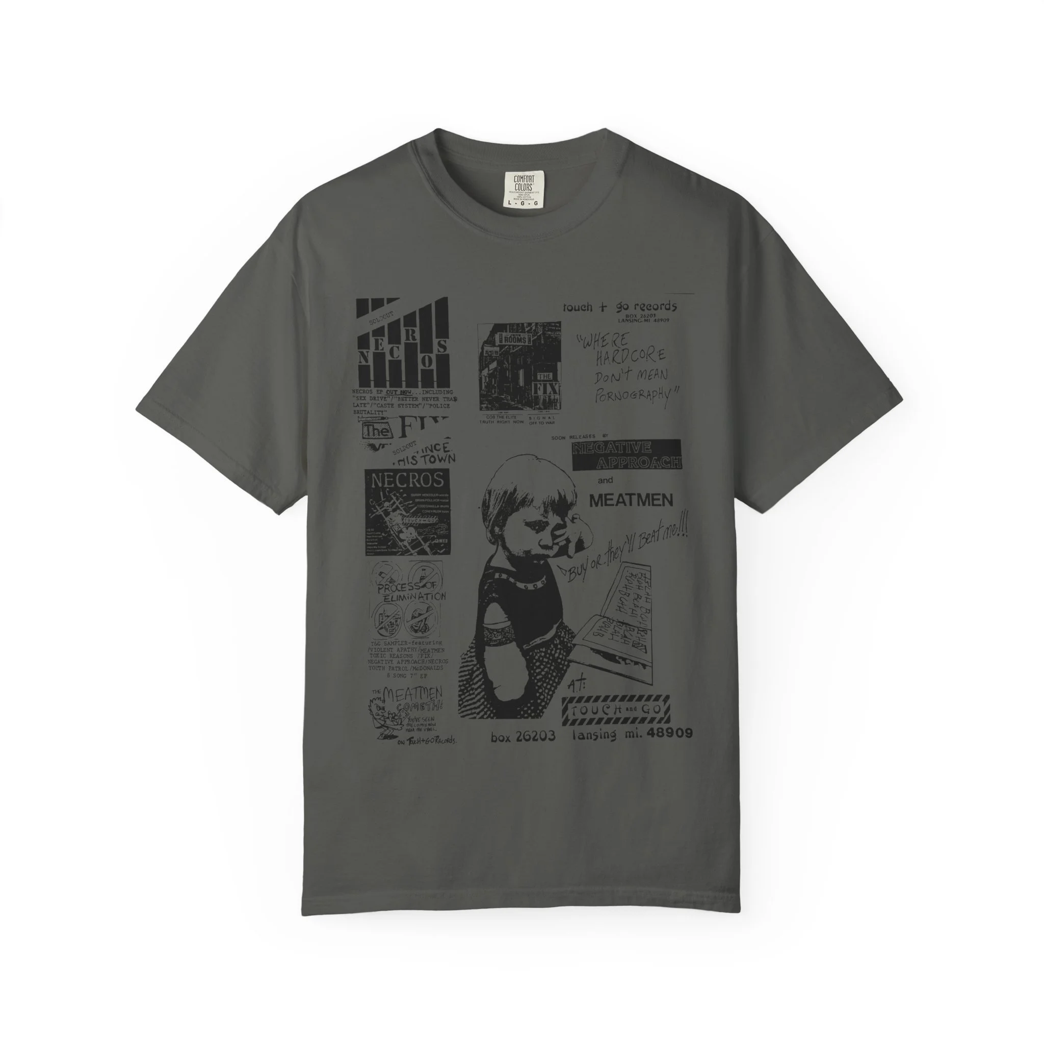 Touch and Go Records Punk Shirt