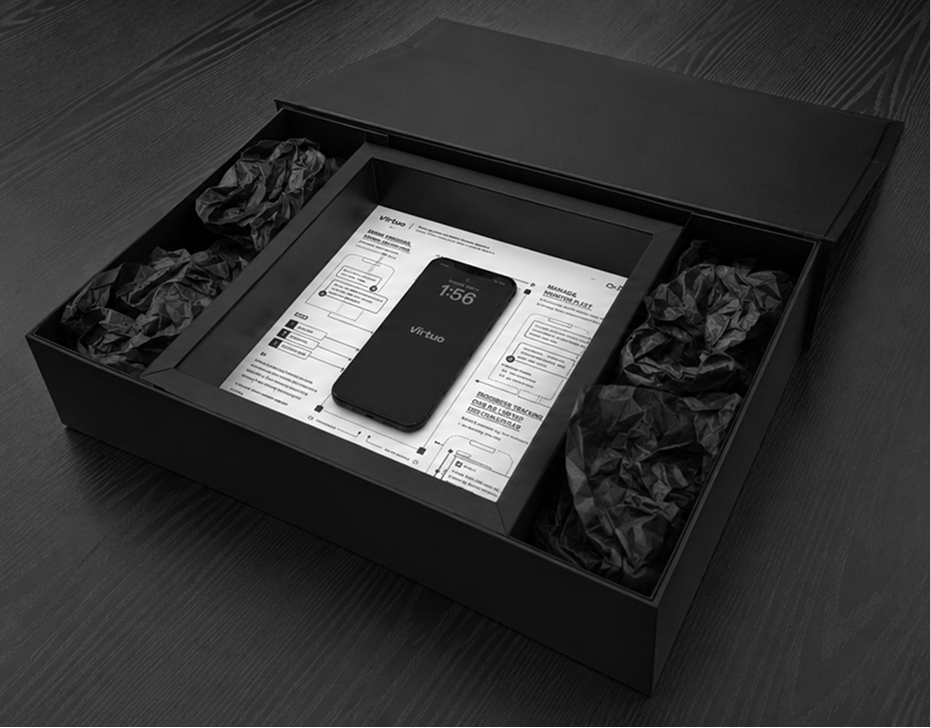 Virtuo Welcome Kit Packaging