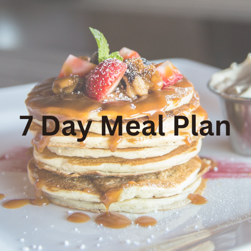7 Day Mediterranean Meal Plan
