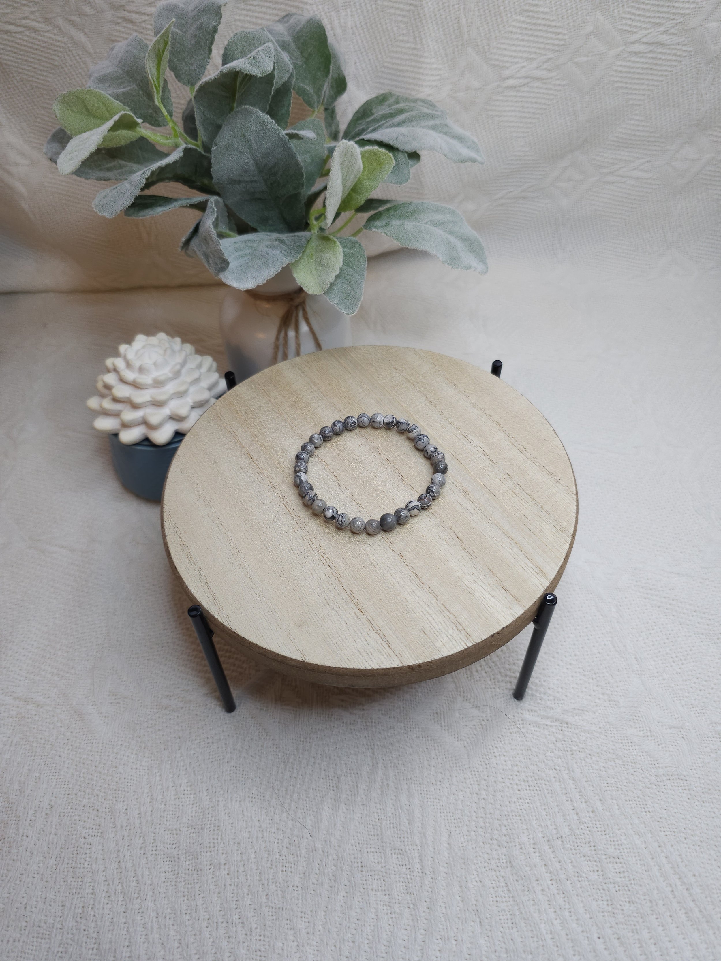 Map Jasper Bracelet