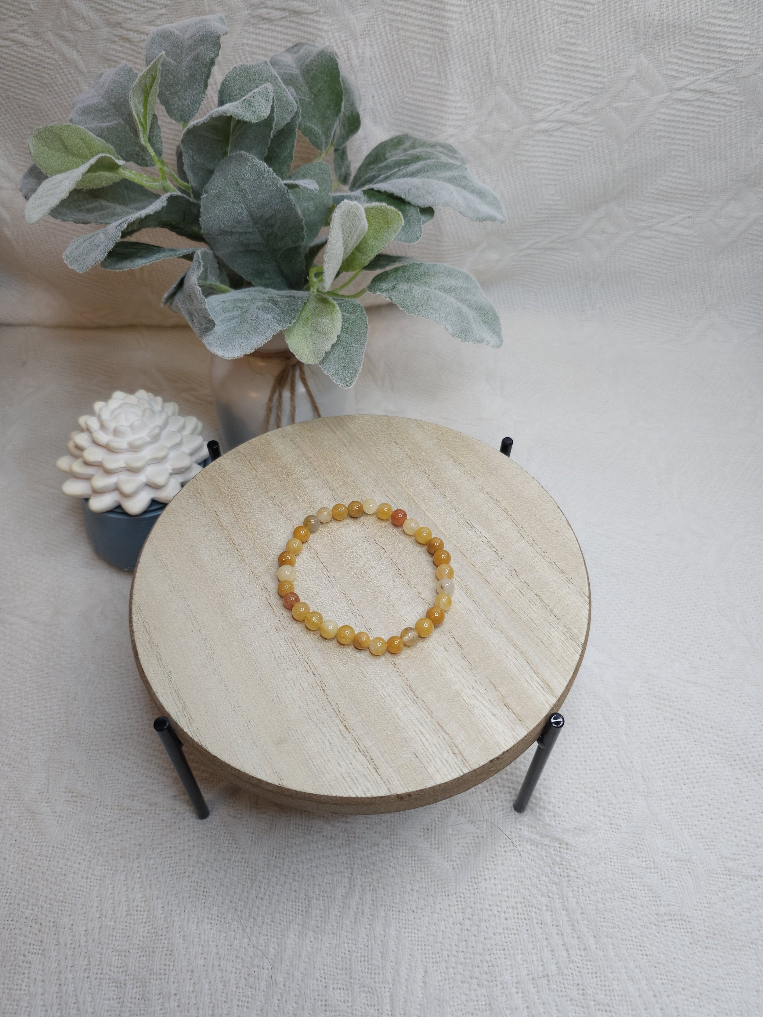 Yellow Jade Bracelet