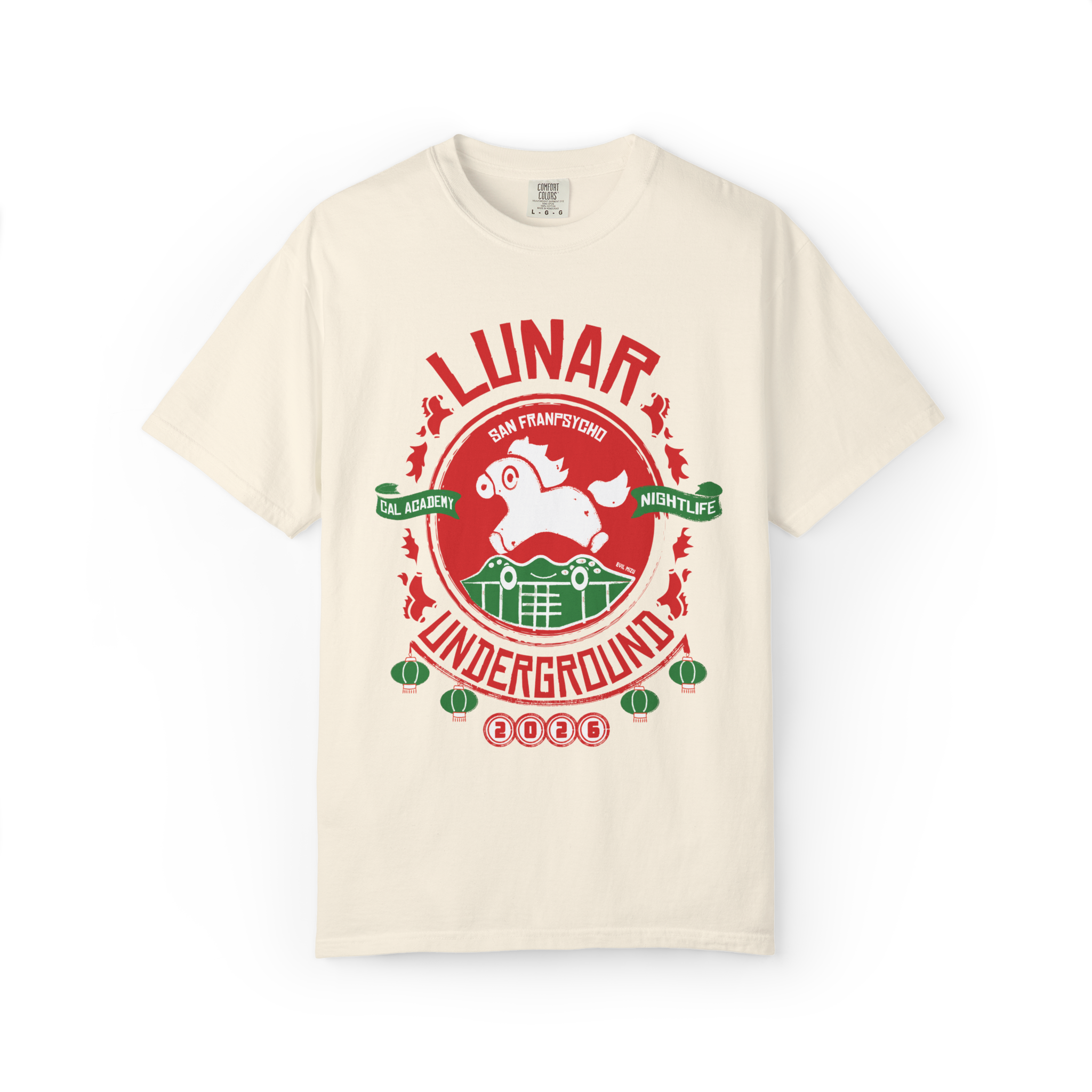 CAL ACADEMY X SAN FRANPSYCHO LUNAR UNDERGROUND