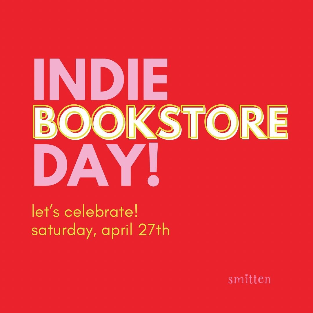 Come celebrate Indie Bookstore Day with us this Saturday, April 27th! Swipe to see the little treat you&rsquo;ll receive when you shop with us 💖
&bull;
&bull;
&bull;
#indiebookstoreday #independentbookstore #localbookshop #romancebookstore #romanceb